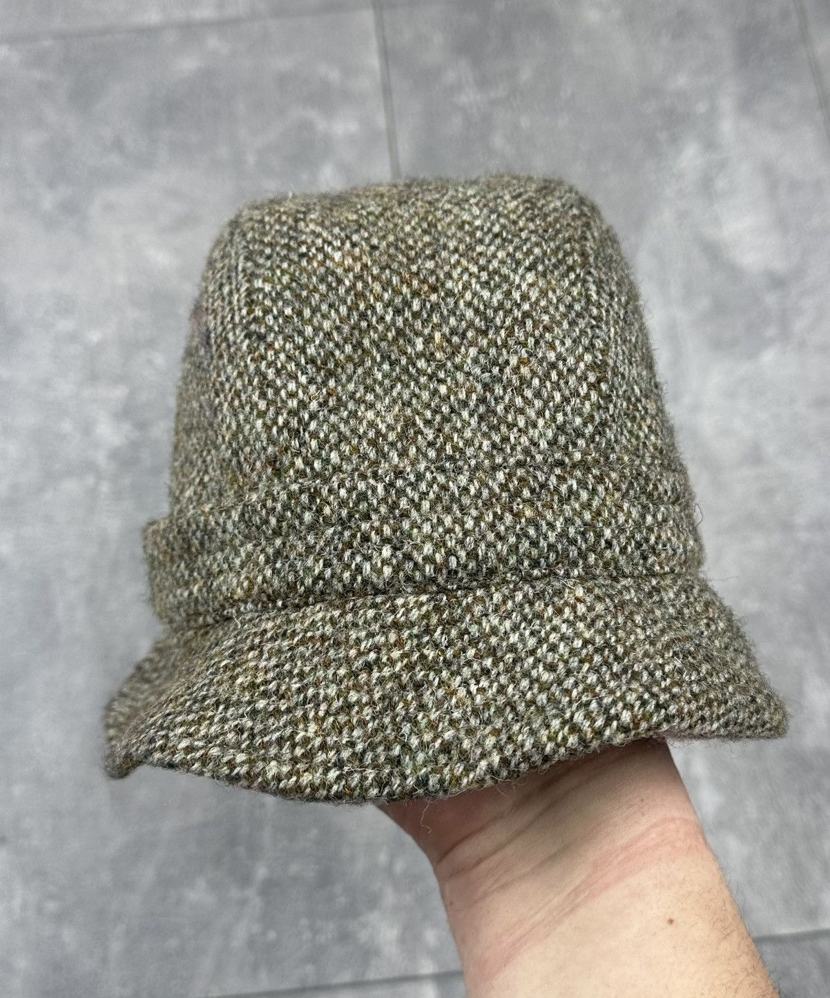 Harris Tweed Vintage Retro Harris Tweed Cap Hats Size ONE SIZE - 6 Thumbnail
