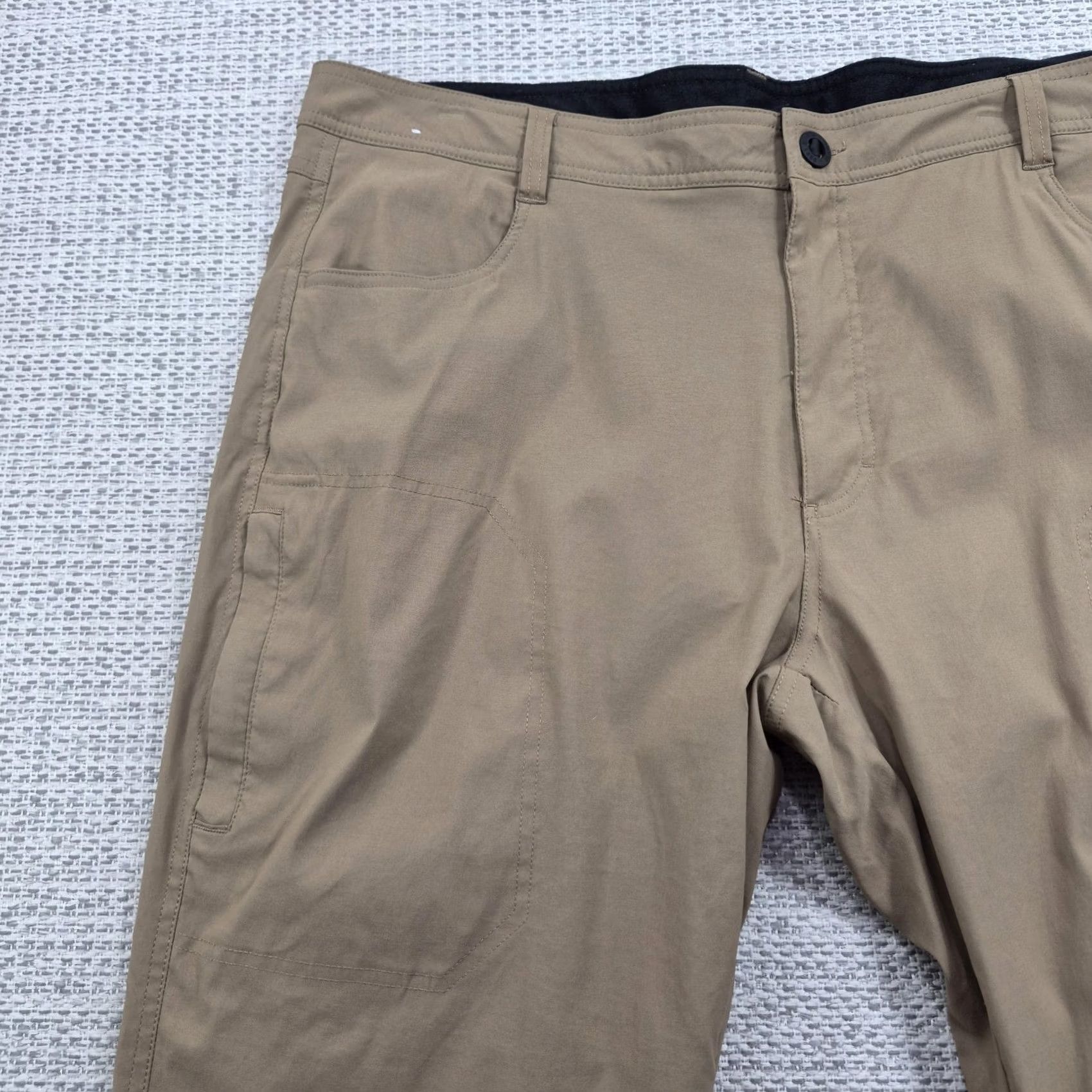 Orvis Orvis Pants Mens 40x30 Beige Fleece Lined Khaki Straight Leg Winter Outdoor Casual Workwear Travel Shirt? Size US 40 / EU 56 - 4 Thumbnail