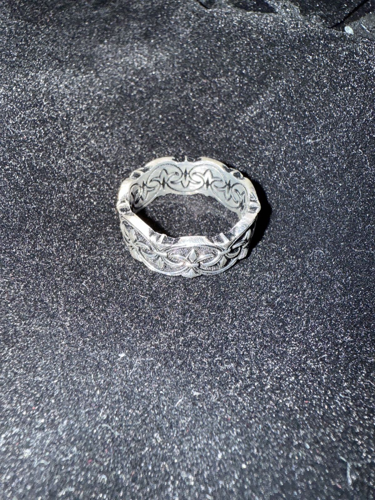 Other 925 Silver Custom Engraved Streetwear Ring Size ONE SIZE - 1 Thumbnail