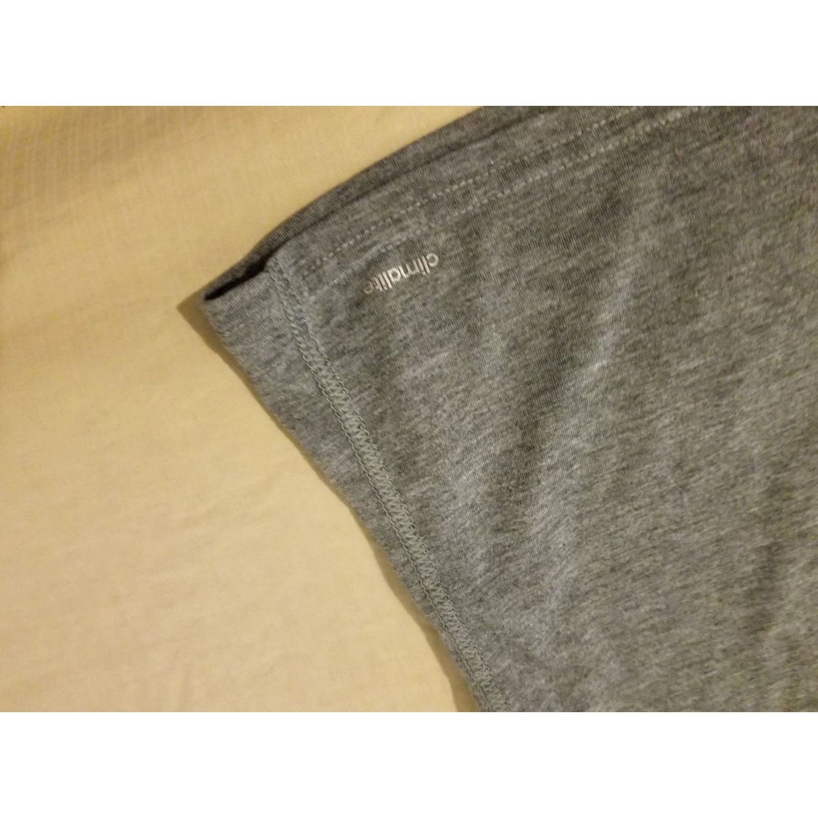 Adidas Womens adidas Shirt M Medium Gray Cotton Tee T-Shirt Size M / US 6-8 / IT 42-44 - 6 Thumbnail
