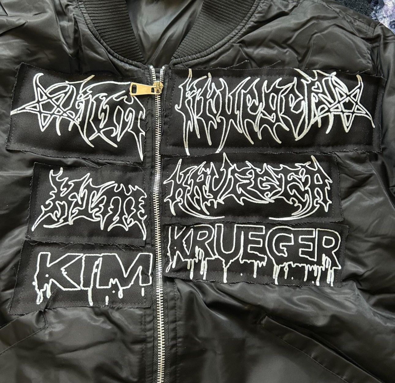 Kim Krueger Bomber Jacket L