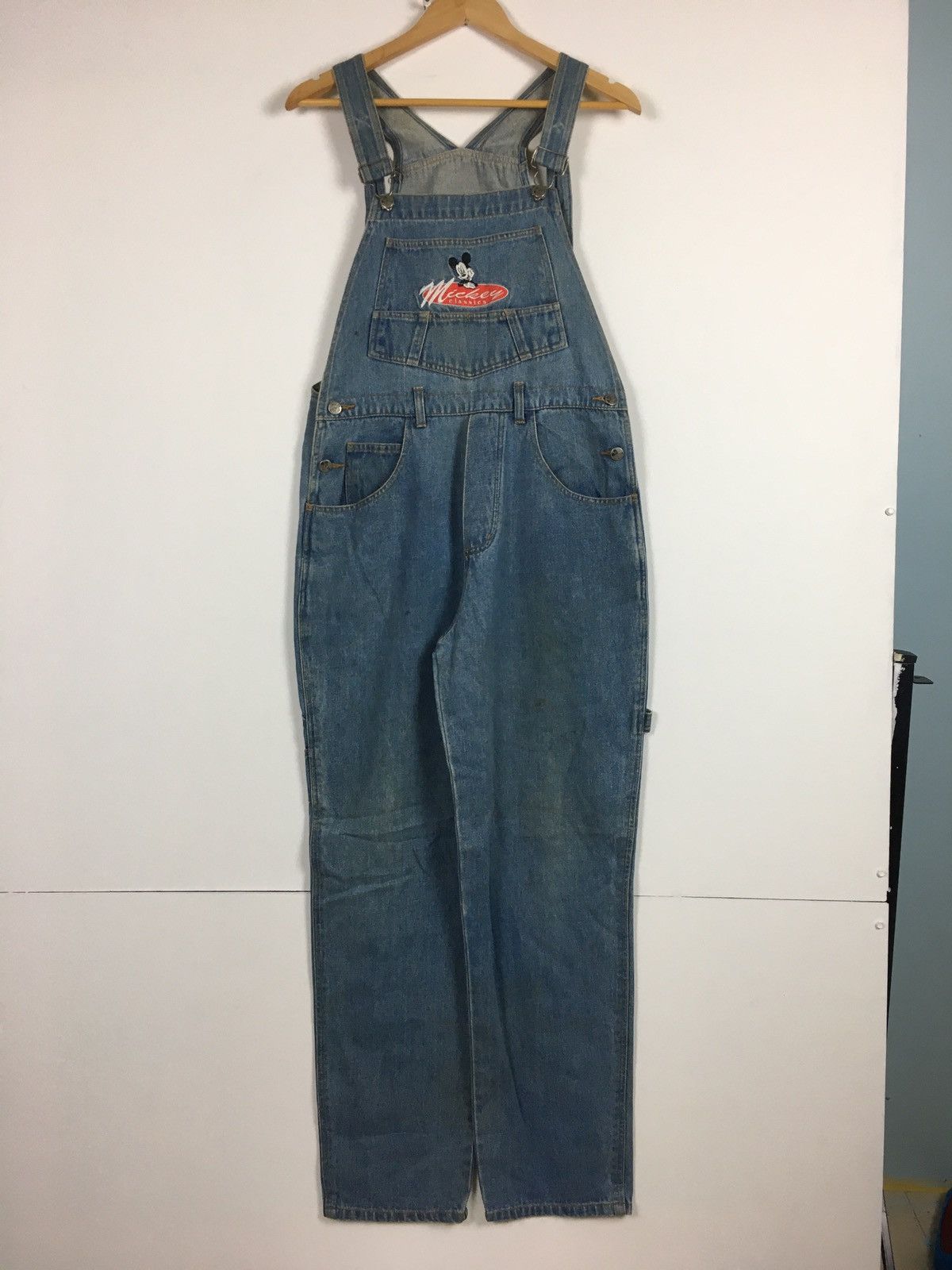 Disney Vintage Mickey Classics Workwear Carpenter Overall Size US 34 / EU 50 - 1 Thumbnail