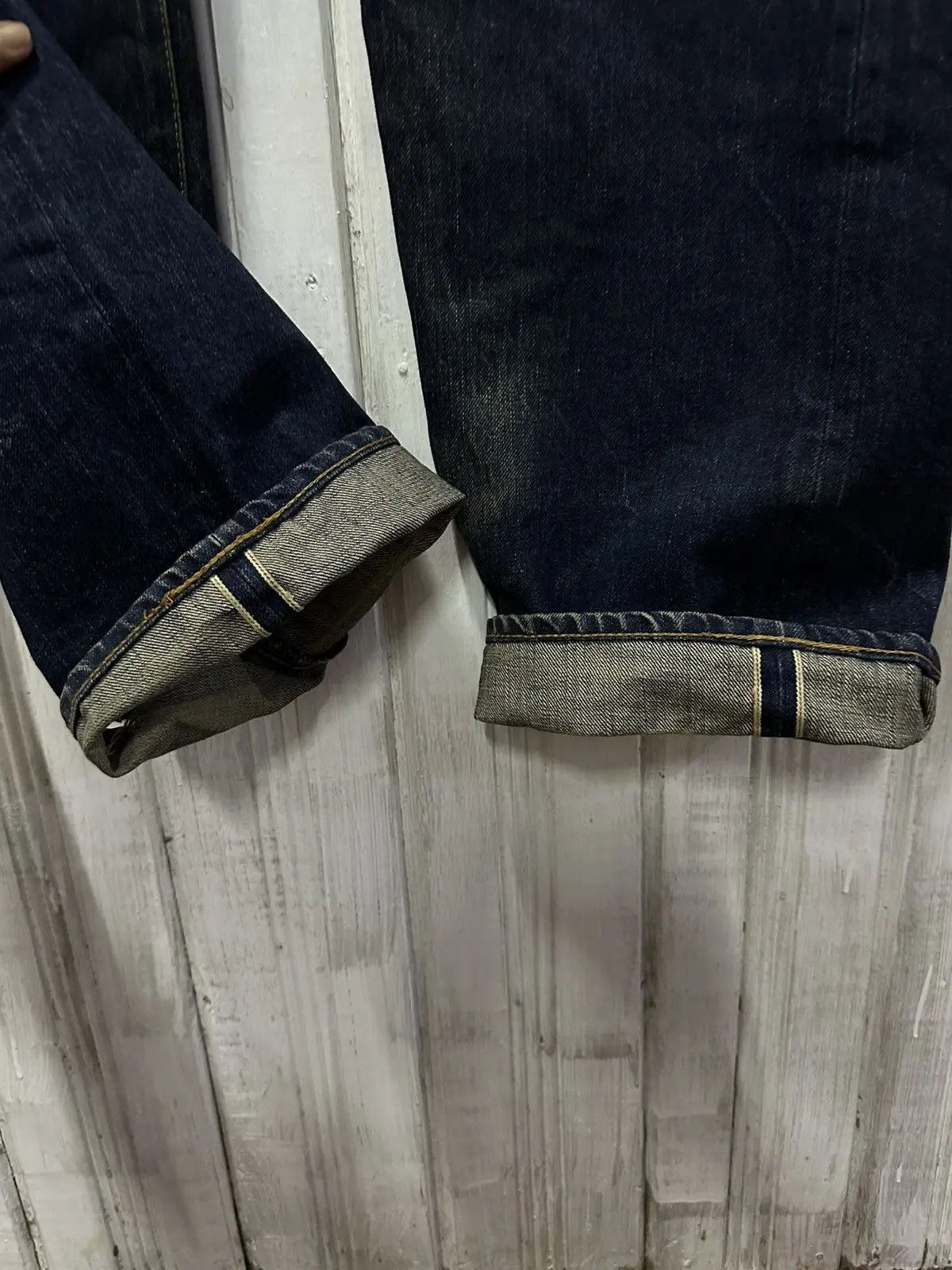 Kamikaze Attack SICKSS! Redline KAMIKAZE ATTACK Selvedge Mudwash Denim Pants Size US 35 - 9 Thumbnail
