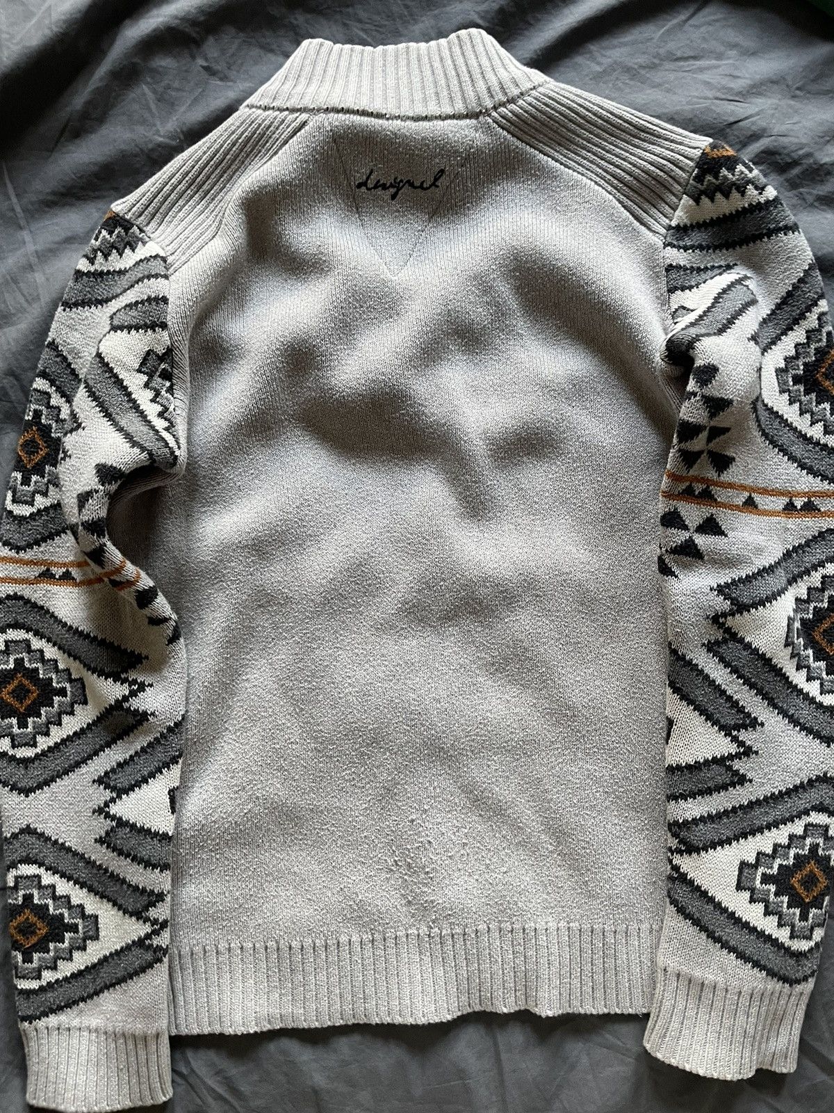 Desigual Cotton sweater with cool pattern Size US S / EU 44-46 / 1 - 7 Thumbnail