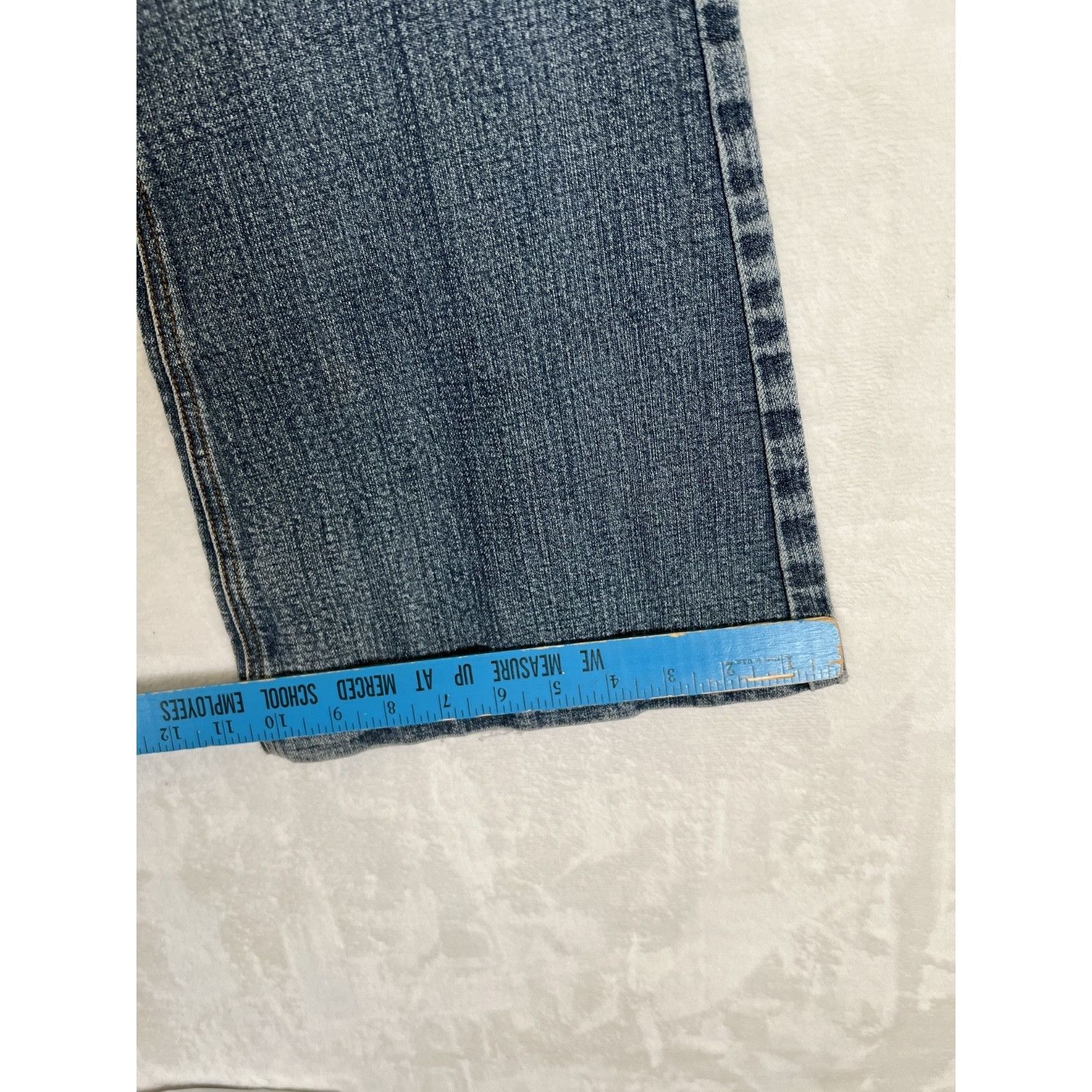 Mossimo Vintage Mossimo Women's Flare Bootcut Denim Jeans Size 9 Y2K Size 28" / US 6 / IT 42 - 5 Thumbnail