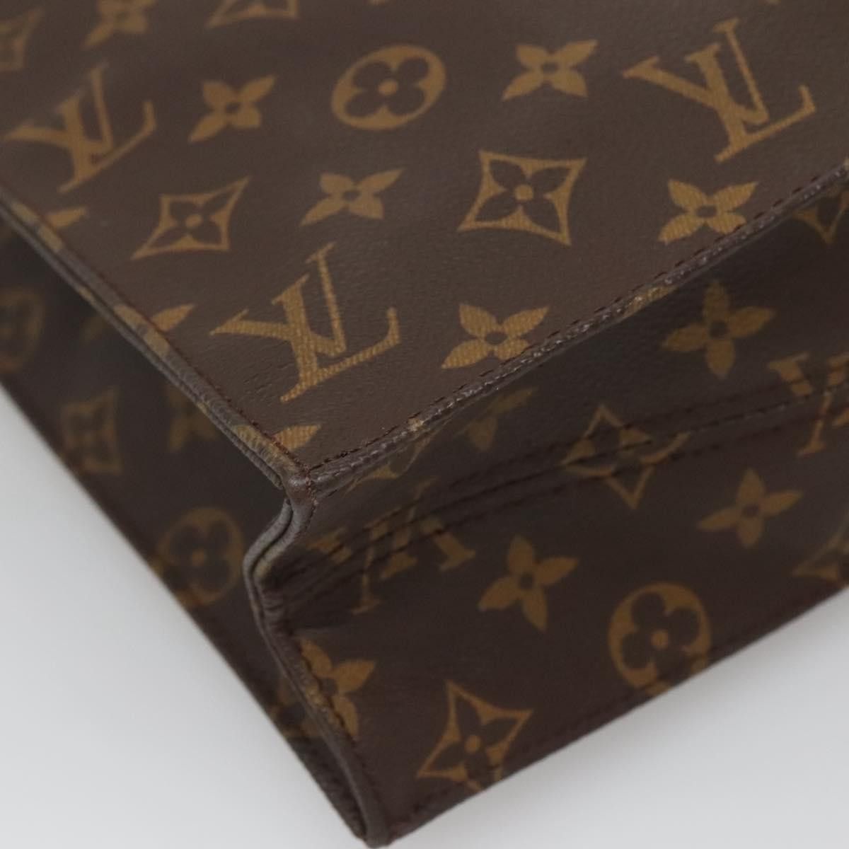Louis Vuitton LOUIS VUITTON Monogram Sac Plat Hand Bag M51140 Size ONE SIZE - 11 Thumbnail
