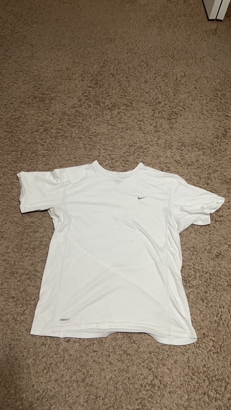 Nike × Vintage Nike white vintage t-shirt Nike fit size Large Size US L / EU 52-54 / 3 - 1 Thumbnail