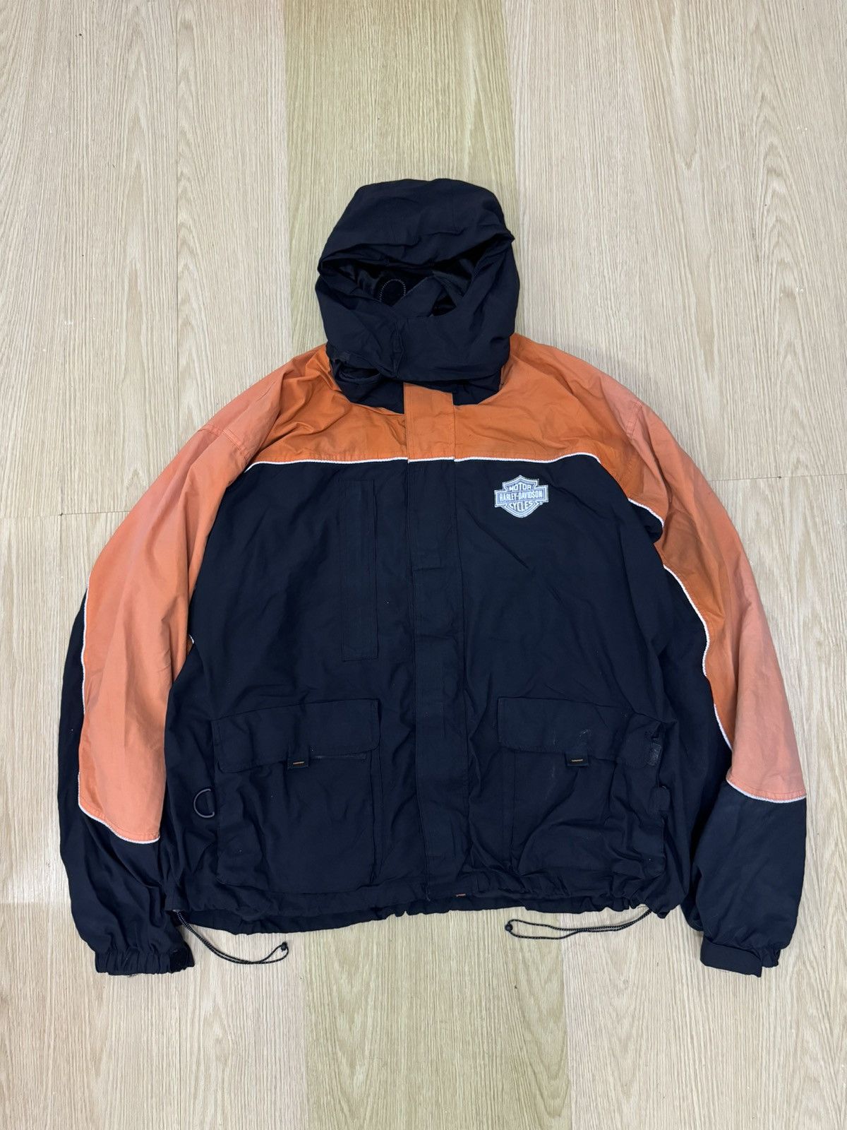 Harley Davidson × Vintage Vintage Harley Davidson Motorcycle jacket Size US XXL / EU 58 / 5 - 1 Thumbnail