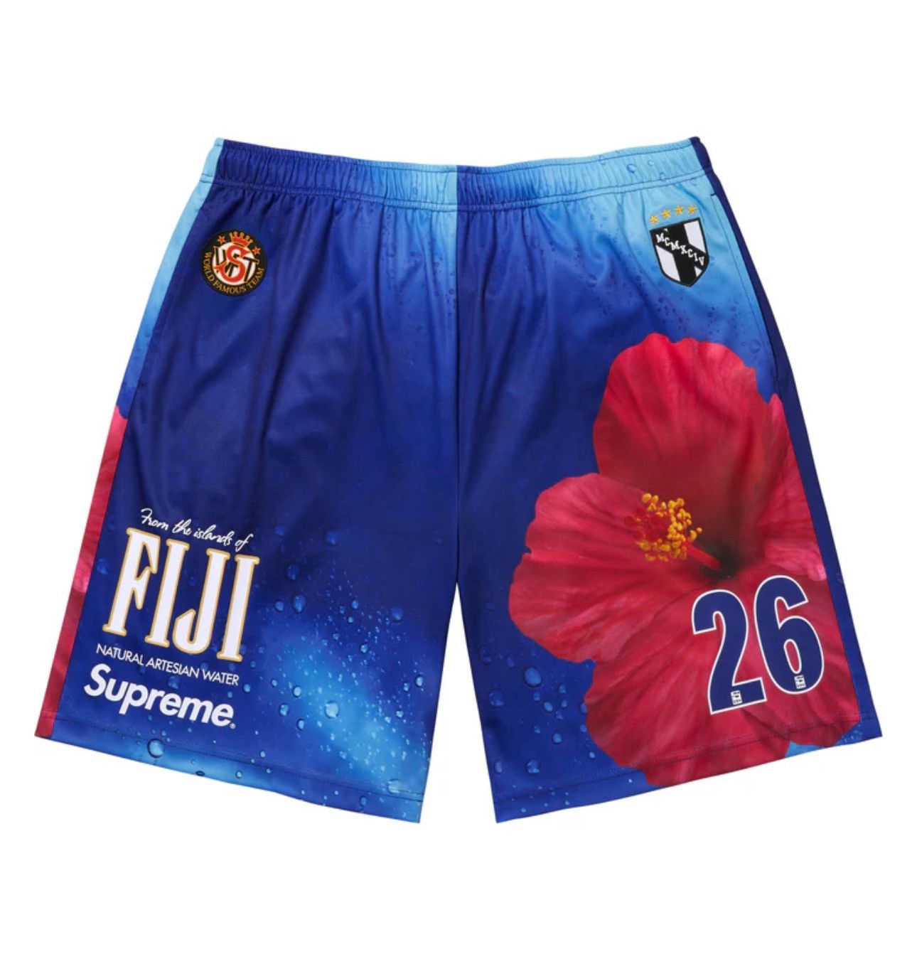 Supreme Supreme Side Pocket Basketball Short Blue | Grailed