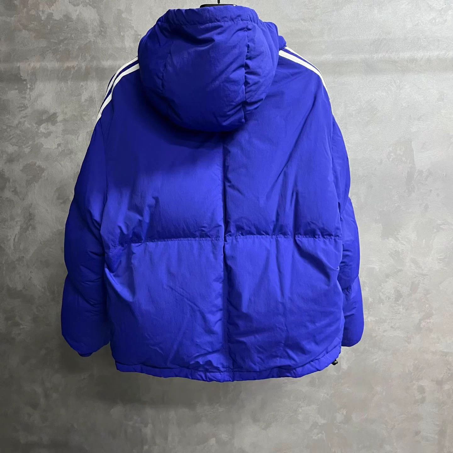 Gucci Gucci blue hooded striped logo print jacket Size US M / EU 48-50 / 2 - 2 Thumbnail