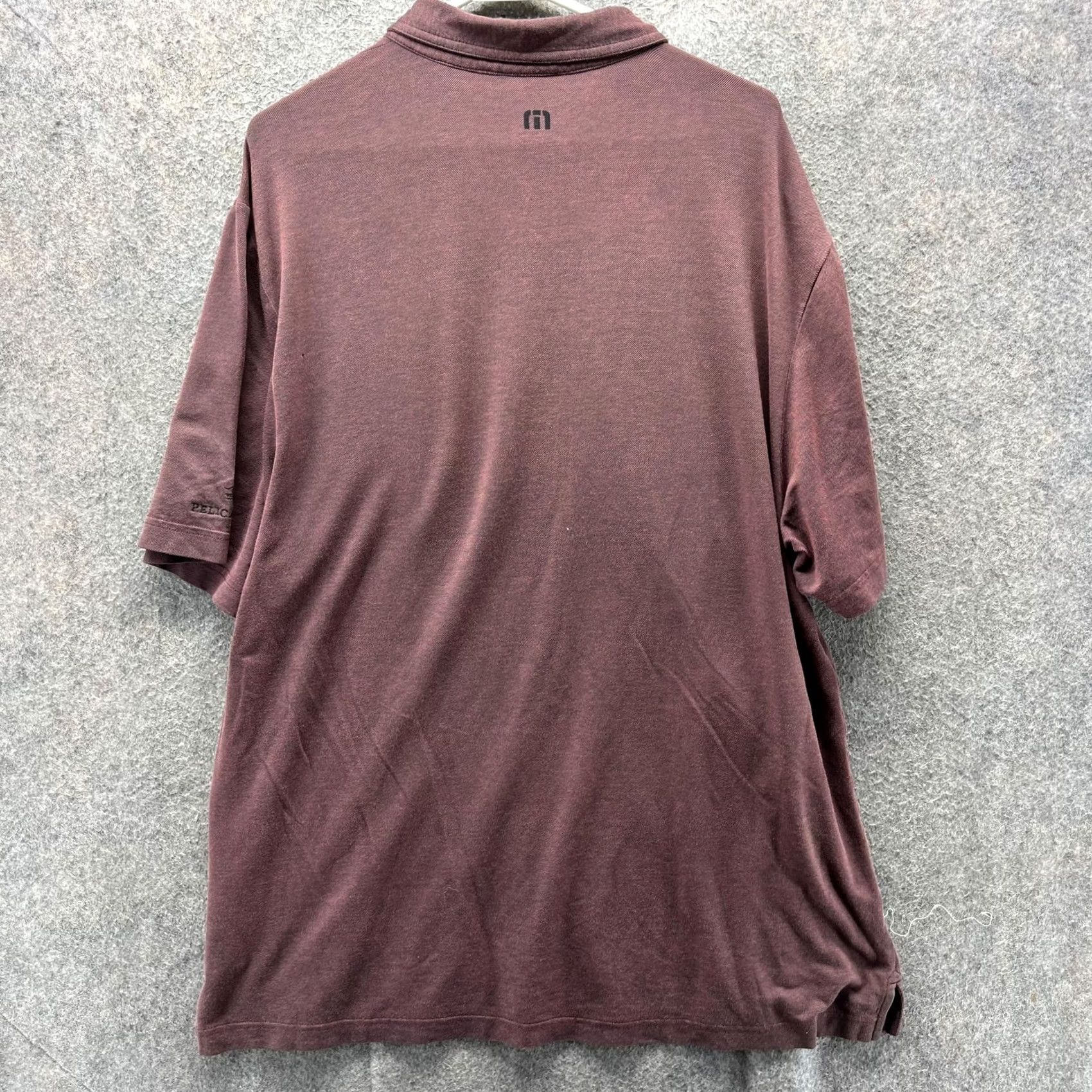 TravisMathew Travis Mathew Polo Shirt Mens XL Red Stripe Pelican Hill Golf Stretch Top Casual Size US XL / EU 56 / 4 - 2 Thumbnail
