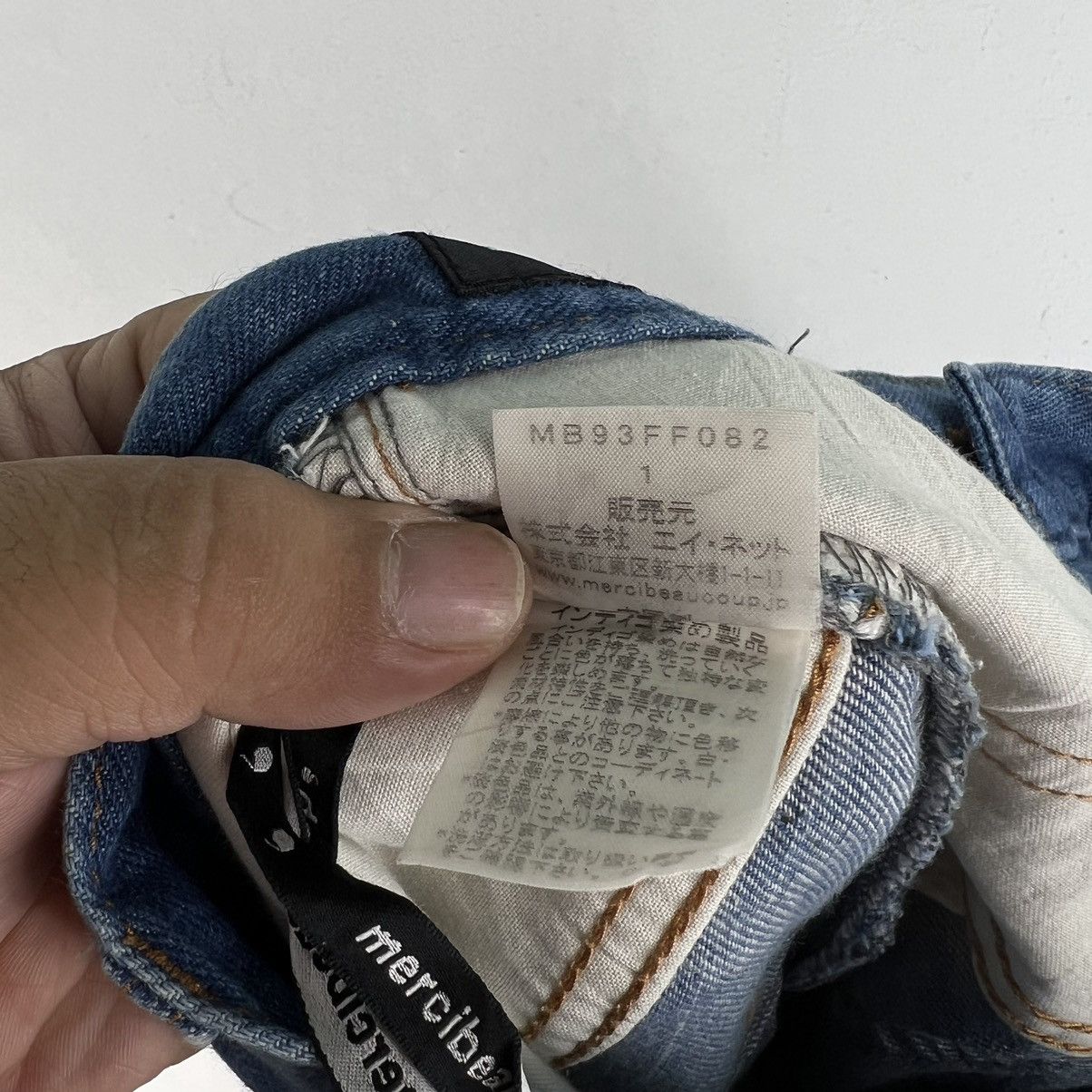 Issey Miyake 🔥VINTAGE BIKER DENIM JEANS MERCIBEAUCOUP ISSEY MIYAKE Size US 32 / EU 48 - 13 Thumbnail