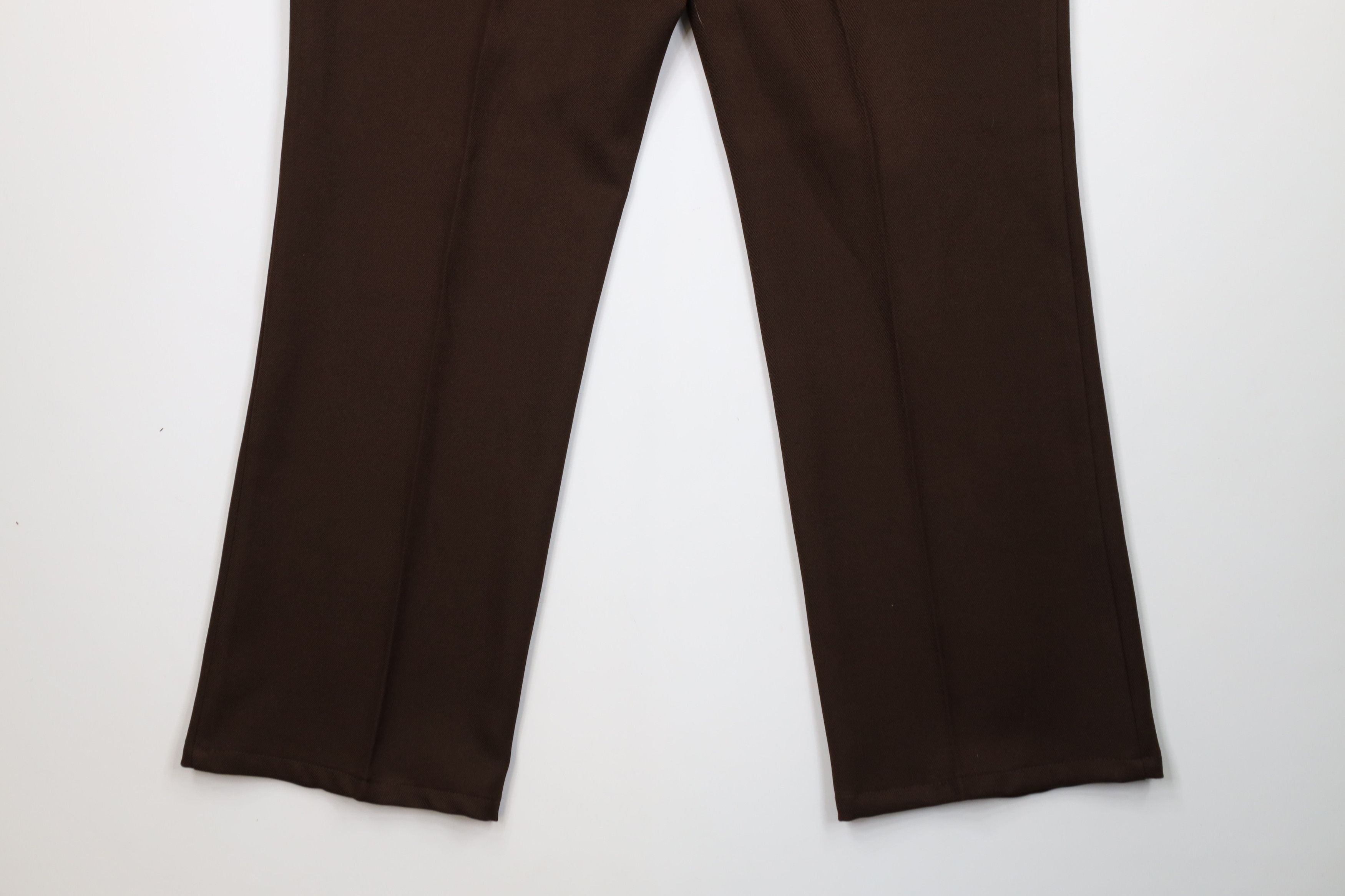 Vintage Vintage 90s Streetwear Knit Wide Leg Chino Pants Brown Size US 40 / EU 56 - 11 Thumbnail