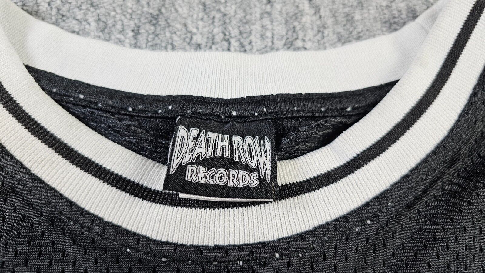 Death Row Records Vintage Death Row Records Mesh Basketball Jersey Tank Top M Size US M / EU 48-50 / 2 - 4 Thumbnail