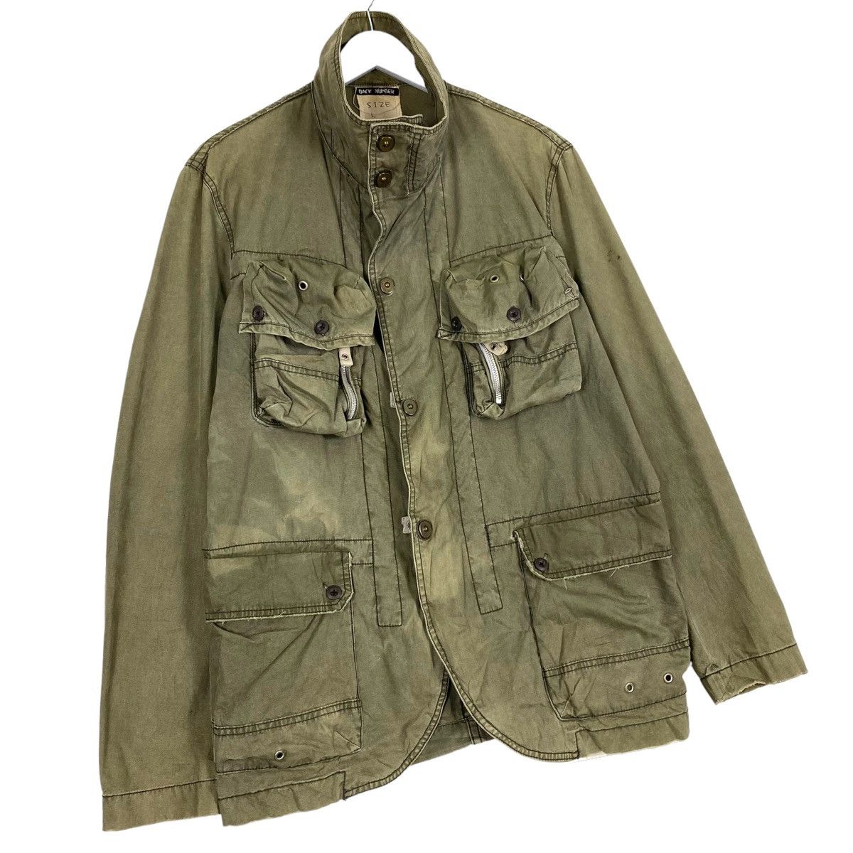 Beauty Beast × Hysteric Glamour × Japanese Brand 💥BACK NUMBER JAPAN TACTICAL FIELD JACKET Size US L / EU 52-54 / 3 - 3 Thumbnail