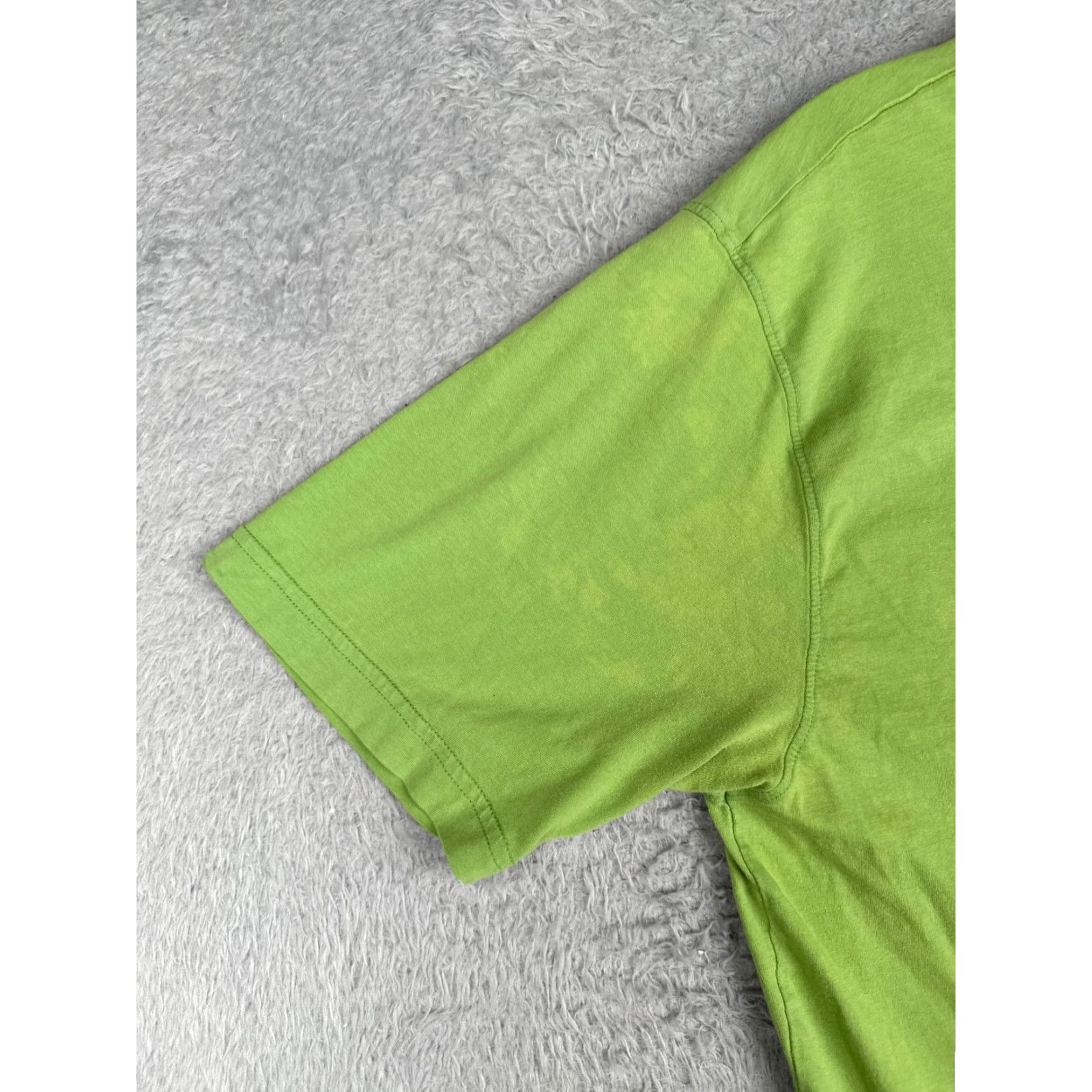 Tommy Hilfiger VINTAGE Tommy Hilfiger Shirt Adult Large Green Crew Neck Short Sleeve 100% Cotton Logo Embroidered Men Regular Family American Sports 90s Size US L / EU 52-54 / 3 - 3 Thumbnail
