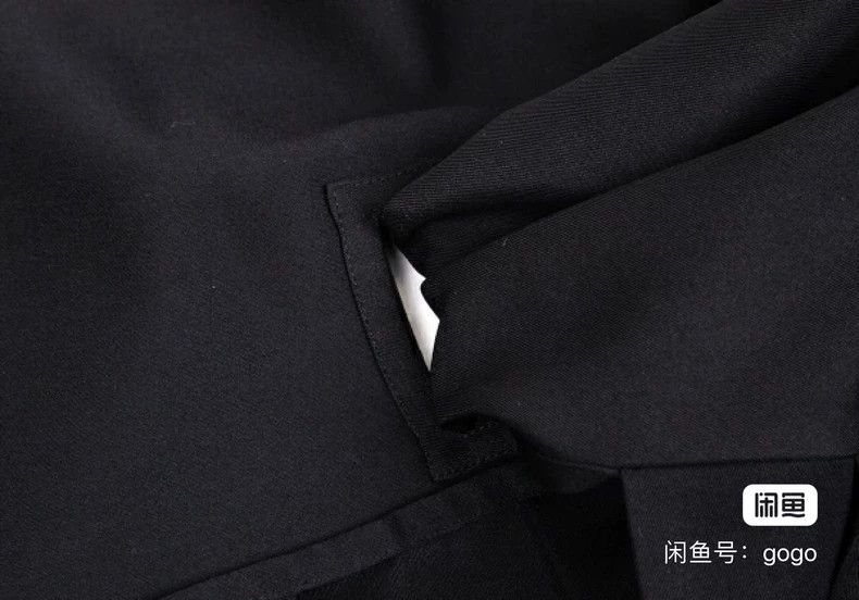 Yohji Yamamoto Yohji Yamamoto size 3 Black strappy wool pleated half skir Size 25" / US 0 / IT 36 - 7 Thumbnail