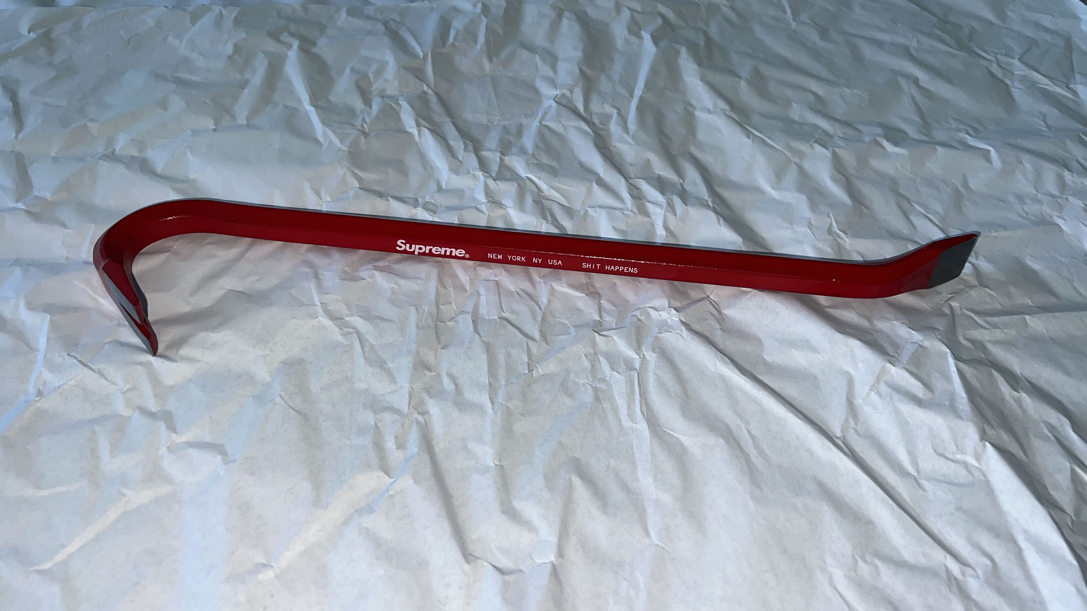 Supreme Supreme Tool Crowbar Red Size ONE SIZE - 4 Thumbnail