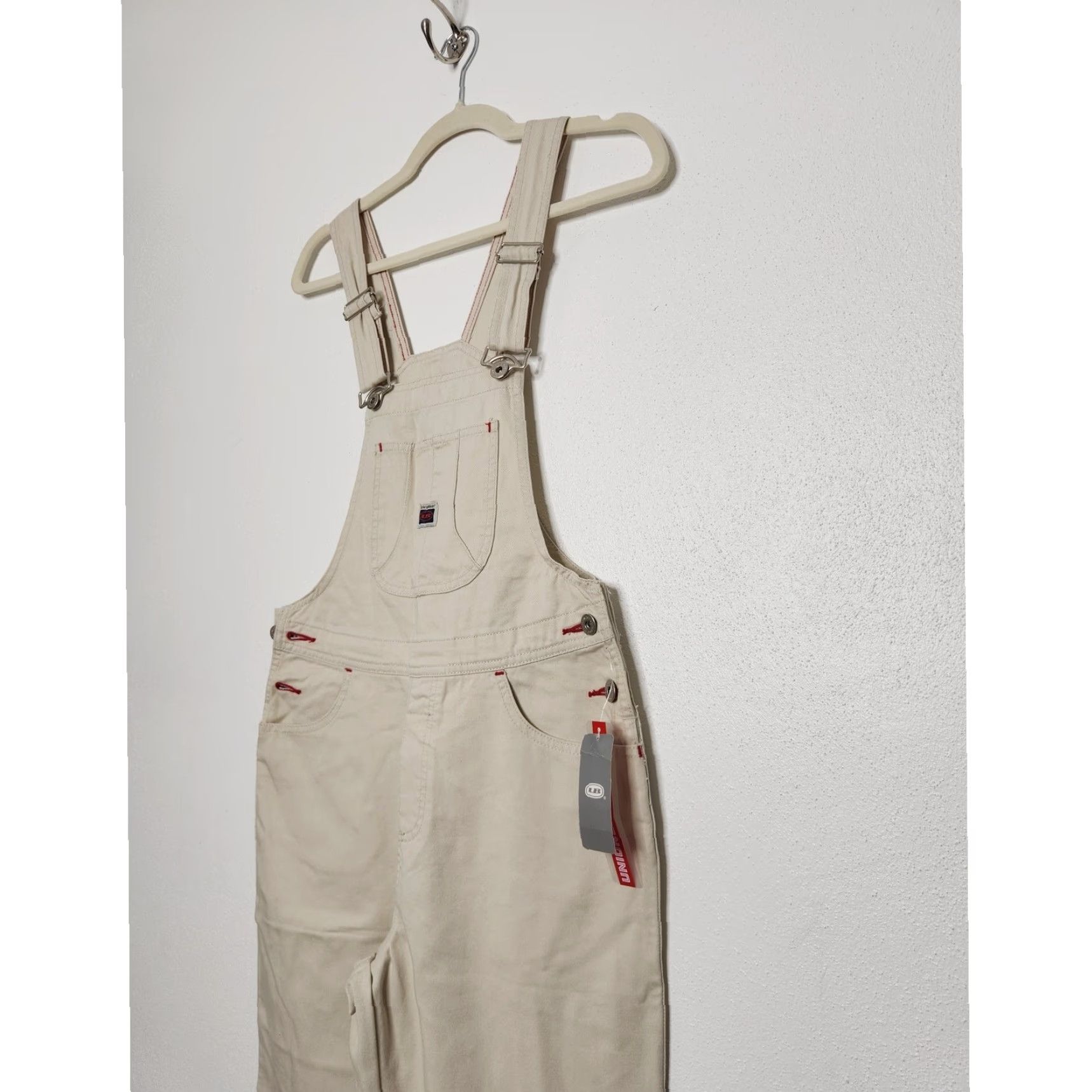 Vintage VINTAGE Unionbay Overalls Women's Small Cargo White 90s Y2K Fall Autumn Everyday Pants Size 28" / US 6 / IT 42 - 4 Thumbnail