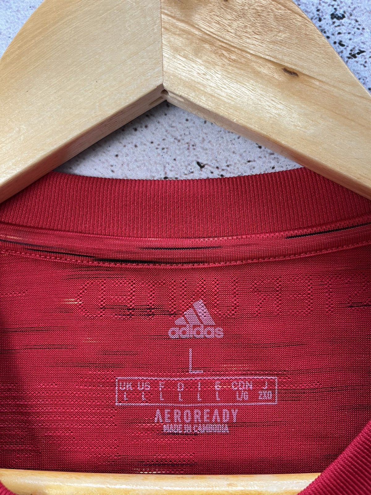 Adidas MANCHESTER UNITED 2020 2021 HOME SOCCER JERSEY ADIDAS Size US L / EU 52-54 / 3 - 6 Thumbnail