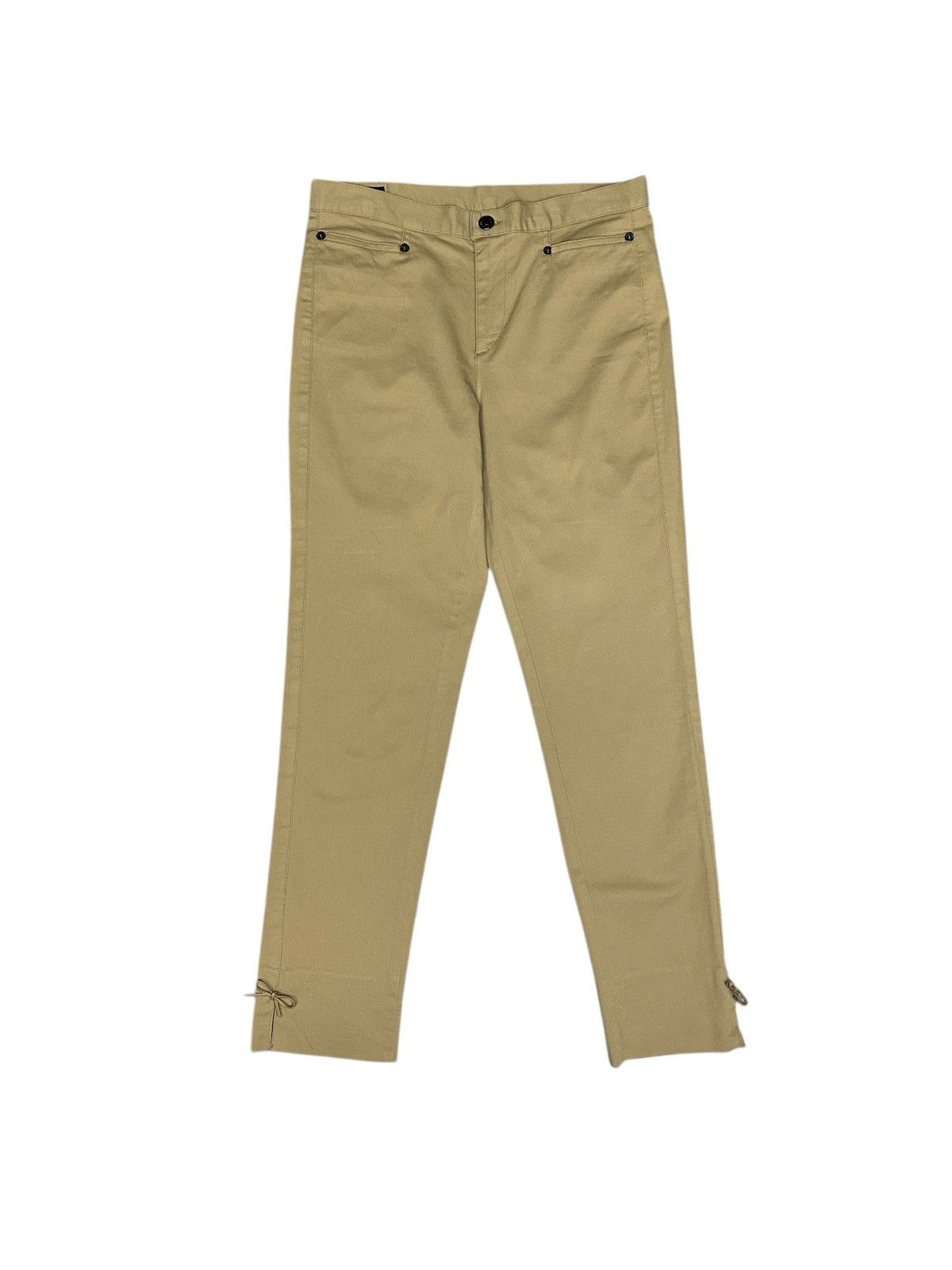 Gucci S/S 00 by Tom Ford Bow Detail Trousers Size 28" / US 6 / IT 42 - 1 Thumbnail