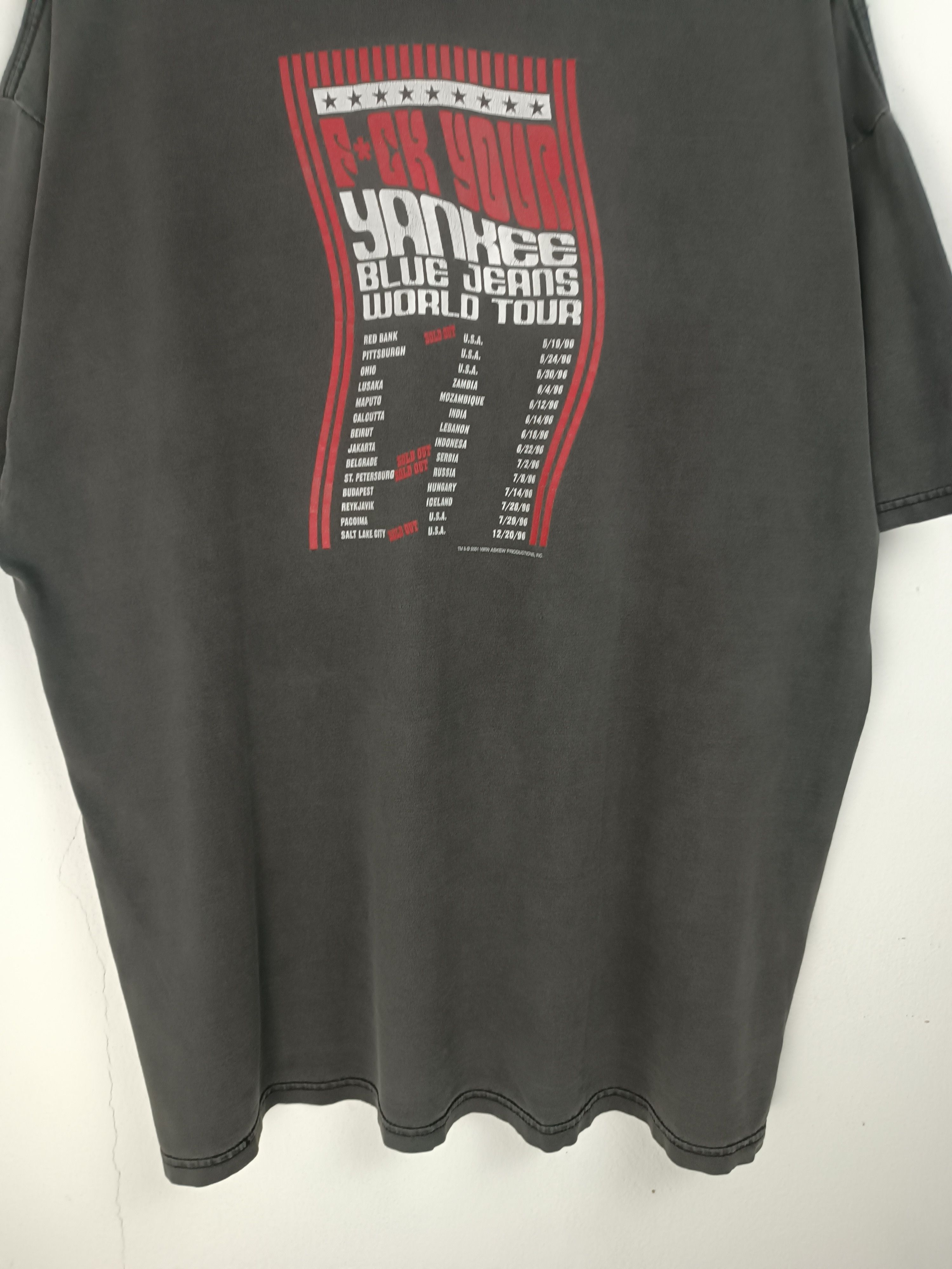 Other THRASHED FADED VINTAGE '02 BERSERKER F YOUR YANKEE BJ CLERKS Size US XL / EU 56 / 4 - 11 Thumbnail