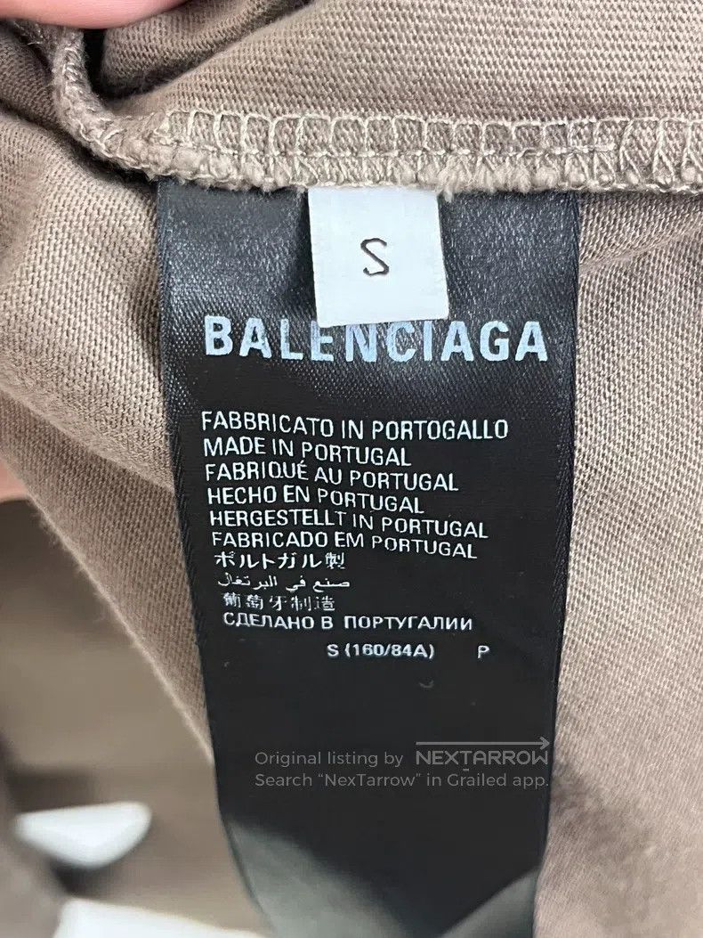 Balenciaga Balenciaga Destroyed short-sleeve Size US S / EU 44-46 / 1 - 6 Thumbnail
