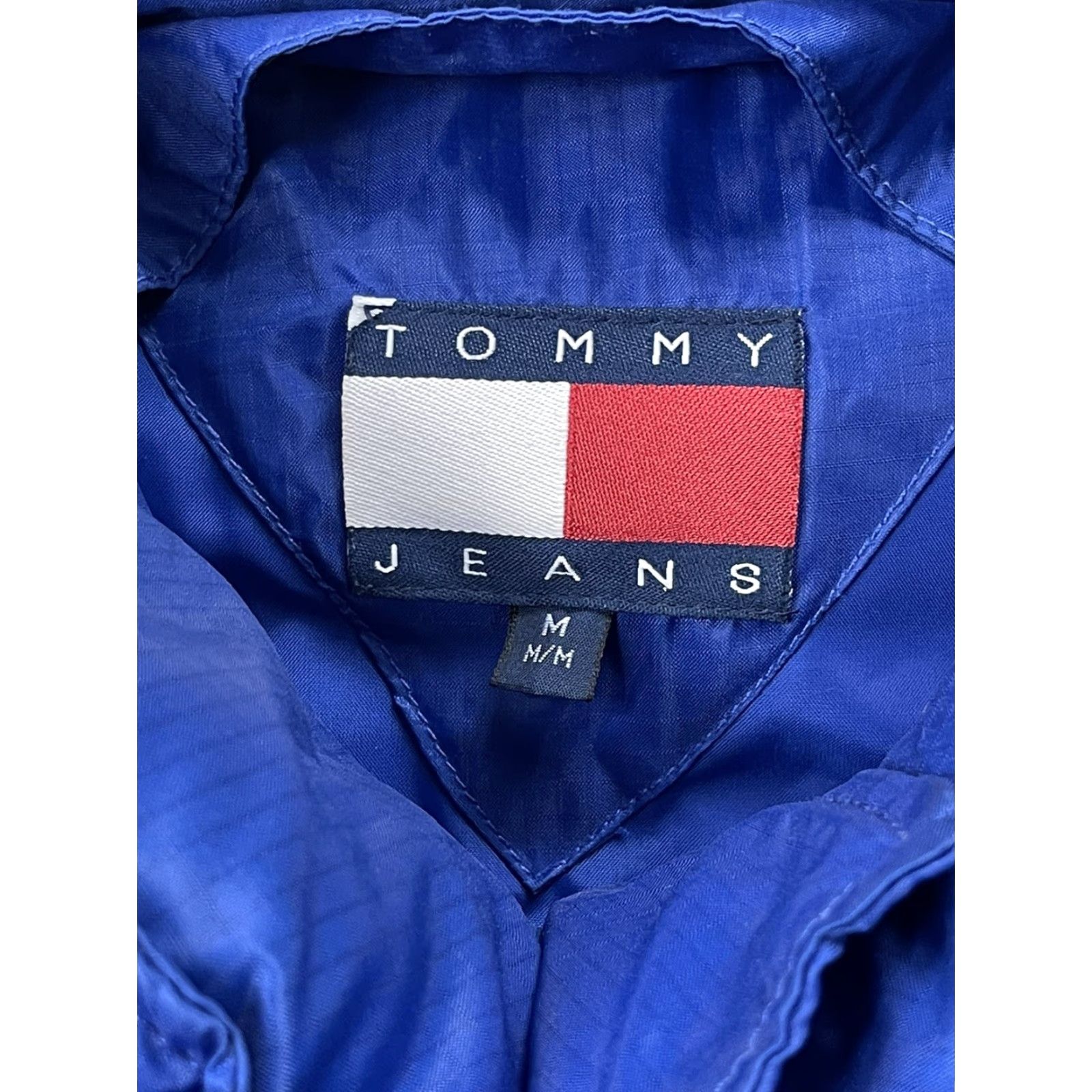 Tommy Hilfiger VINTAGE Tommy Hilfiger Puffer Jacket Flag Blue Men’s M Ski Ripstop Down Quilted Coat Mens Coat Size US M / EU 48-50 / 2 - 5 Thumbnail