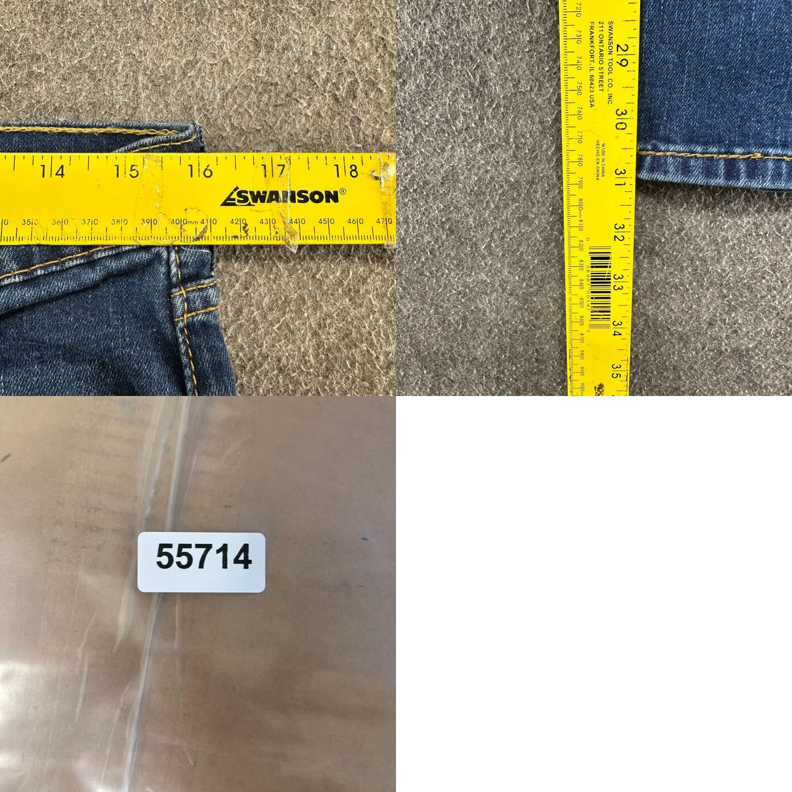 Levi's VINTAGE? No - Not Vintage. Levi's 511 Jeans Mens 32x32 Blue Slim Fit Denim Dark Wash Stretch Cotton Size US 32 / EU 48 - 8 Thumbnail