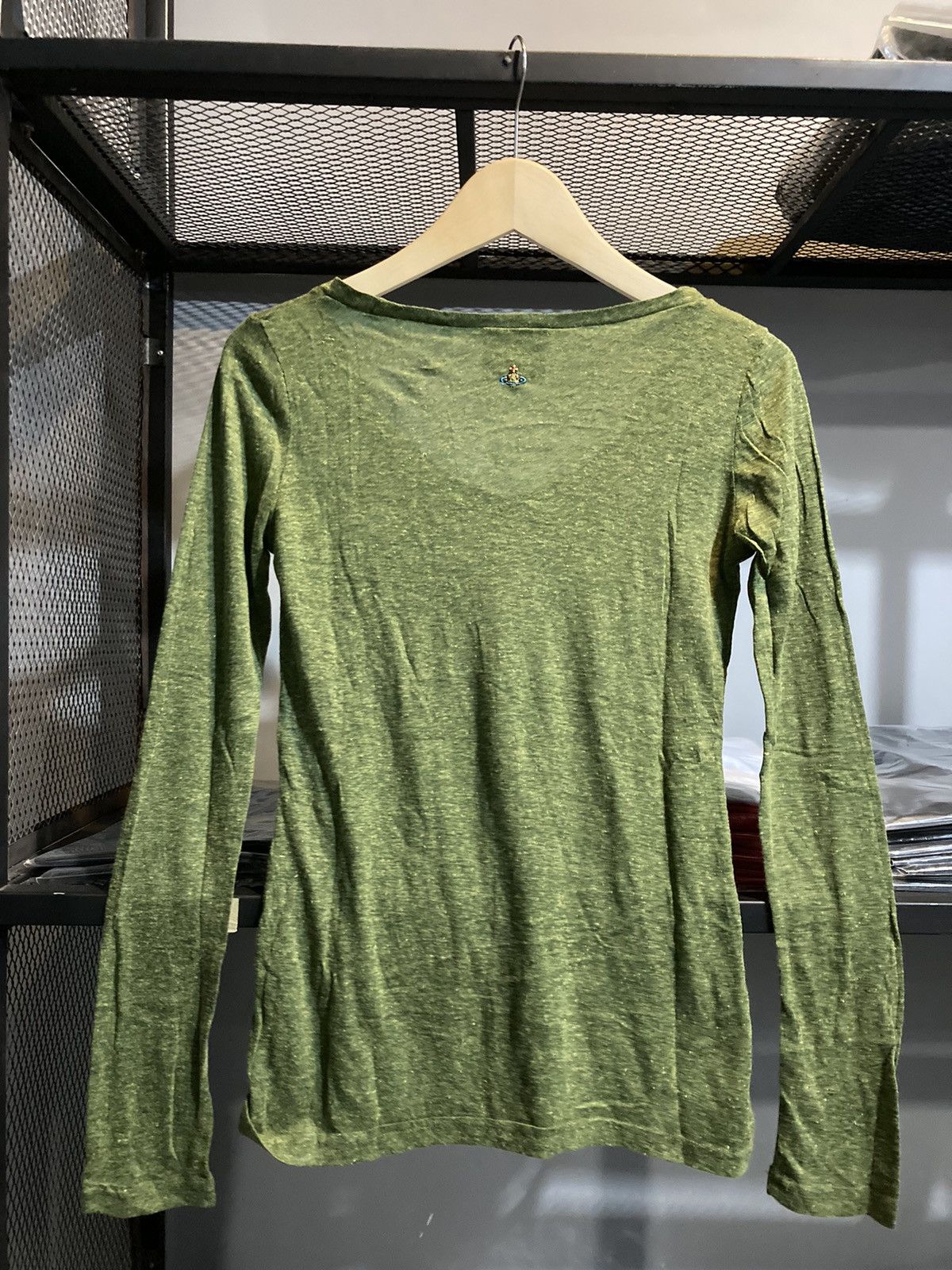 Vivienne Westwood Pocket Shirt Vvien Westwood Small Logo Green Leaves Size ONE SIZE - 6 Thumbnail