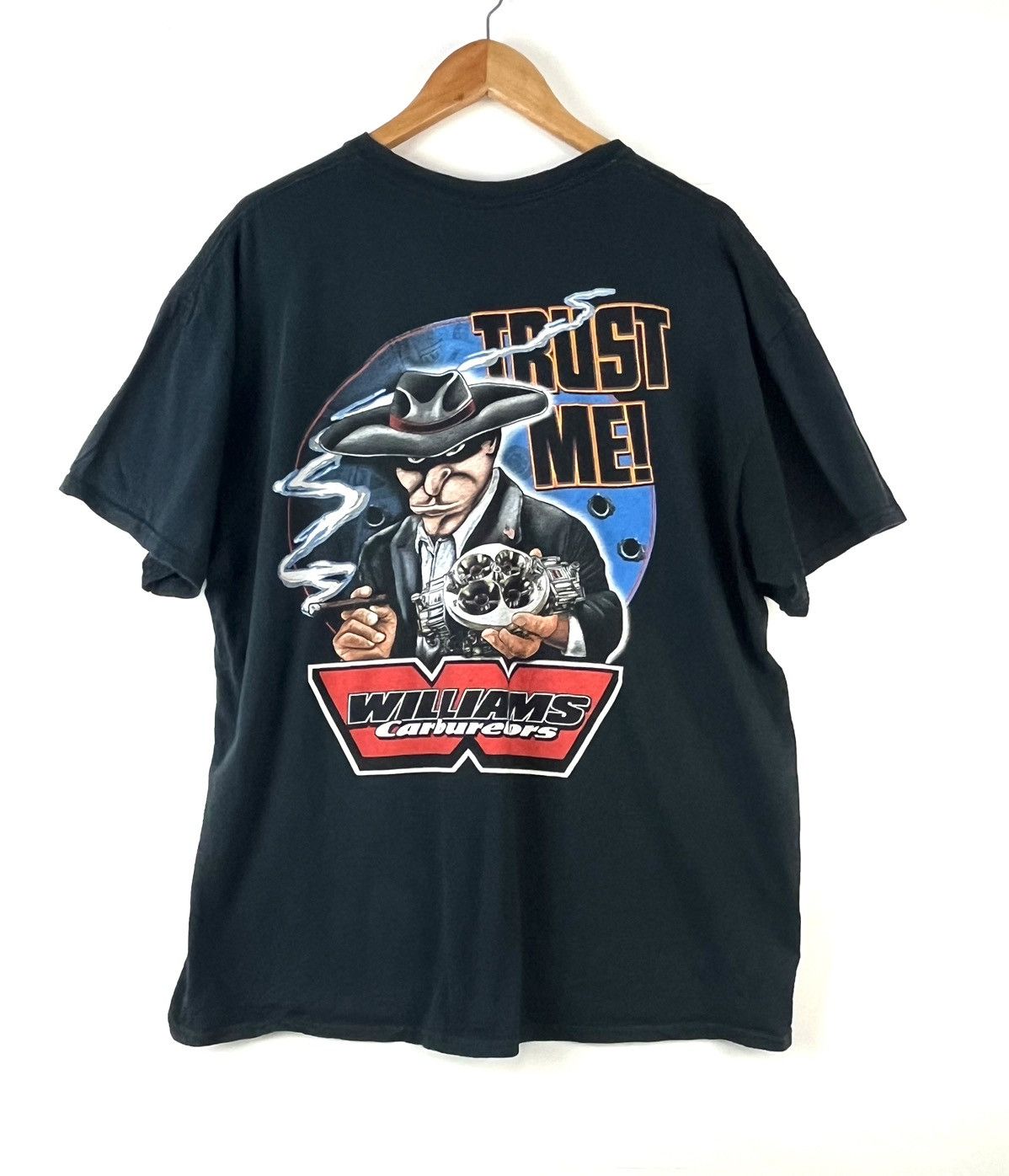 Other Williams carburators doble print crazy back graphic XL Size US XL / EU 56 / 4 - 1 Thumbnail
