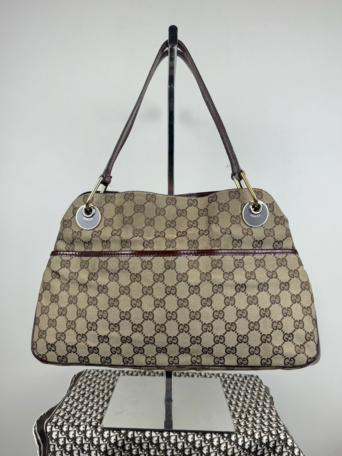 Gucci Vintage shoulder bag Gucci GG original luxury item Size ONE SIZE - 1 Thumbnail