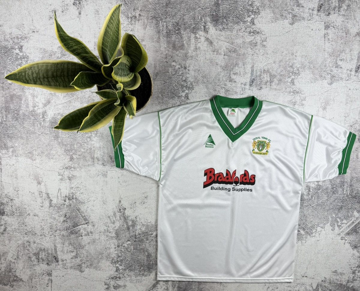 Vintage Vintage 90s Yeovil Town 2002/2003 White Football Soccer Jersey T Shirt Tee Size US L / EU 52-54 / 3 - 1 Thumbnail