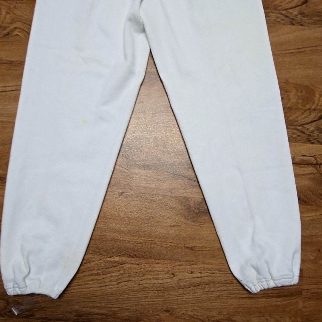 Jerzees Vintage Jerzees Sweatpants Elastic Waist White XL Joggers Size US 36 / EU 52 - 7 Thumbnail