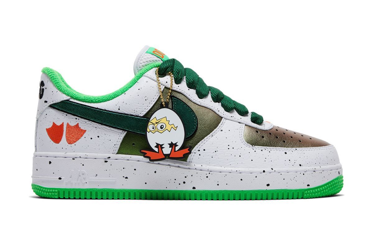 Nike Nike Air Force 1 AF1 - Oregon Ducks 'DOAF' - 'Egg or Duck' Size US 12 / EU 45 - 2 Thumbnail