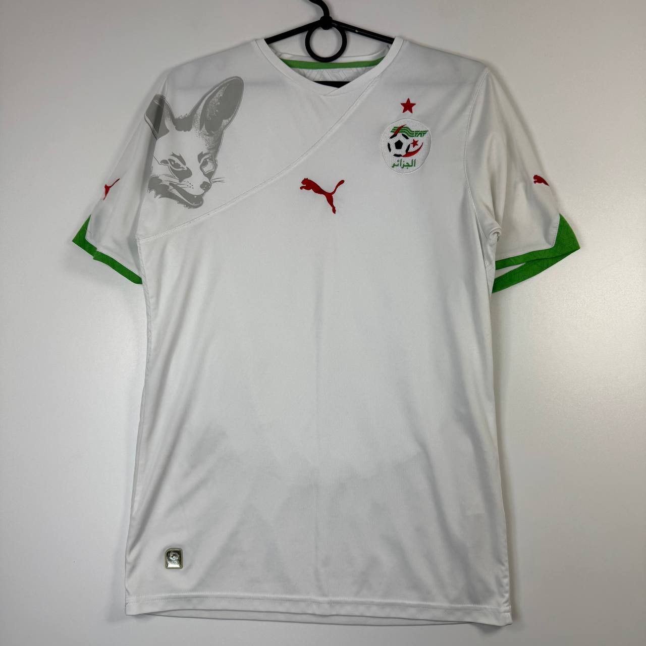 Puma Algeria 2010-11 Puma Away Jersey White Fox Mens Size S Size US S / EU 44-46 / 1 - 1 Thumbnail