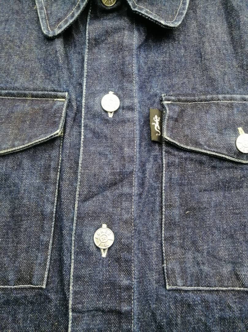 agnes b. Agnes B. Homme Denim Jacket Size US S / EU 44-46 / 1 - 2 Thumbnail