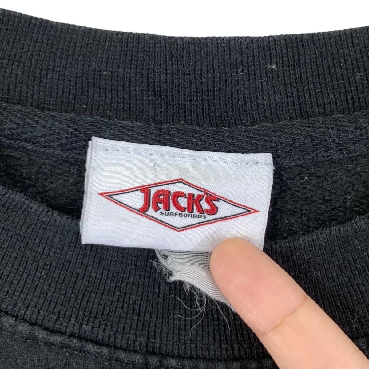 Other Vintage JACKS SURFBOARDS California Brand Logo Sweatshirt Size US L / EU 52-54 / 3 - 6 Thumbnail