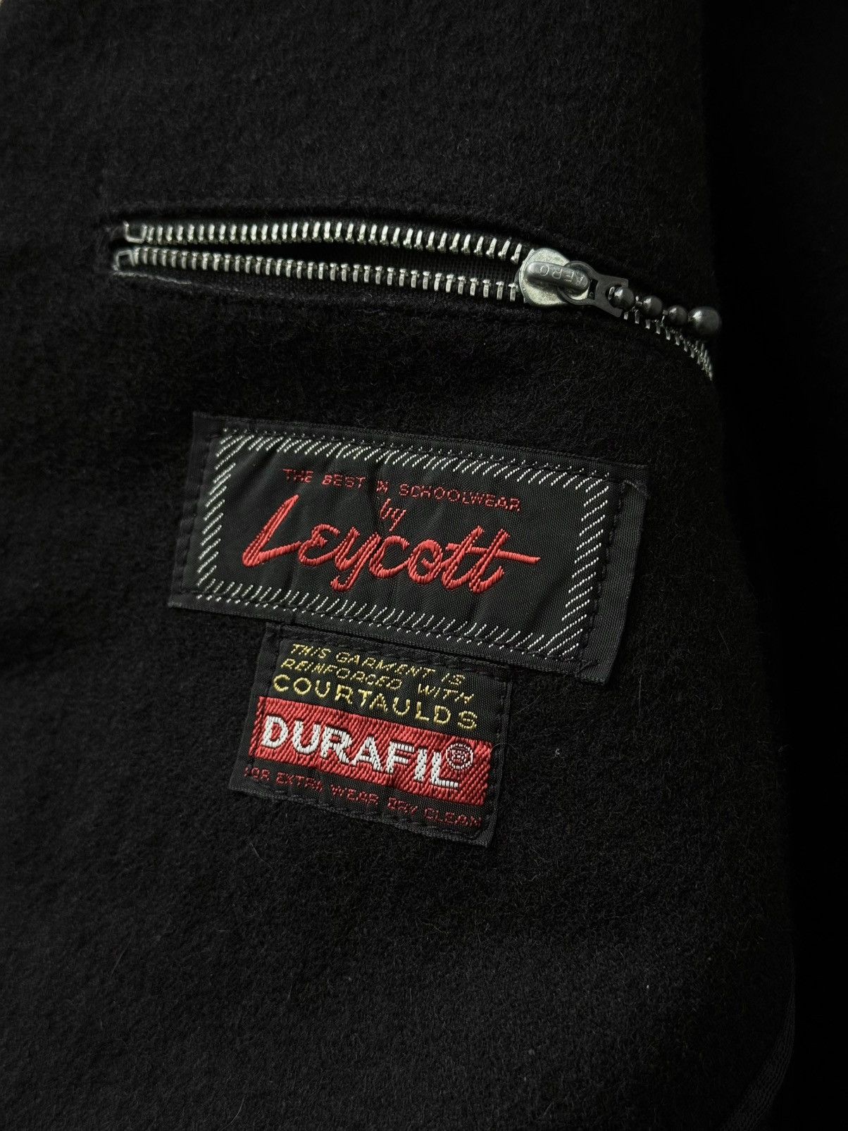 Japanese Brand 1950s Scottish ‘Campbeltown’ School Women’s Wool Jacket Size M / US 6-8 / IT 42-44 - 8 Thumbnail