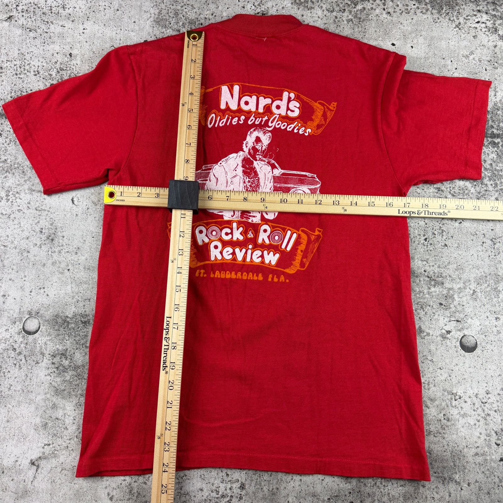 Vintage Nard's Rock & Roll Review Shirt 70s True Vintage Size S/M Size US S / EU 44-46 / 1 - 6 Thumbnail