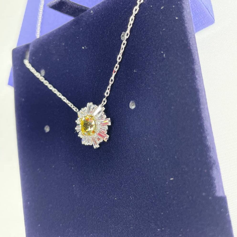 Swarovski Swarovski Sunshine Pendant Necklace Rhodium plated Size ONE SIZE - 6 Thumbnail