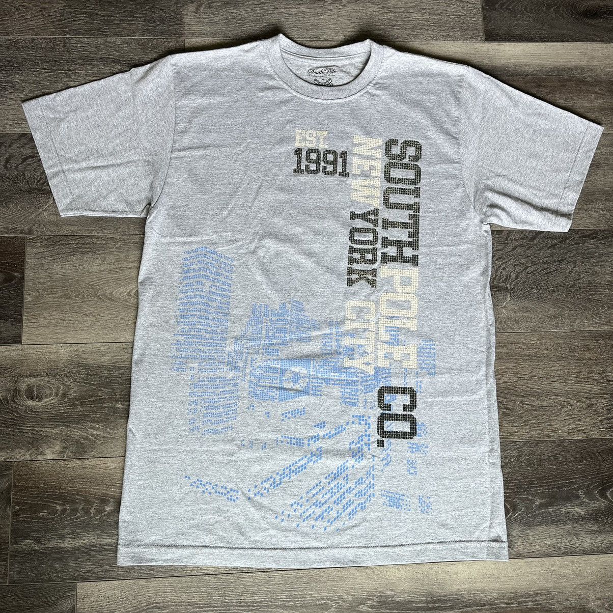Southpole × Vintage Vintage 2000s South Pole New York Studded Graphic Logo Tee Size US M / EU 48-50 / 2 - 1 Thumbnail
