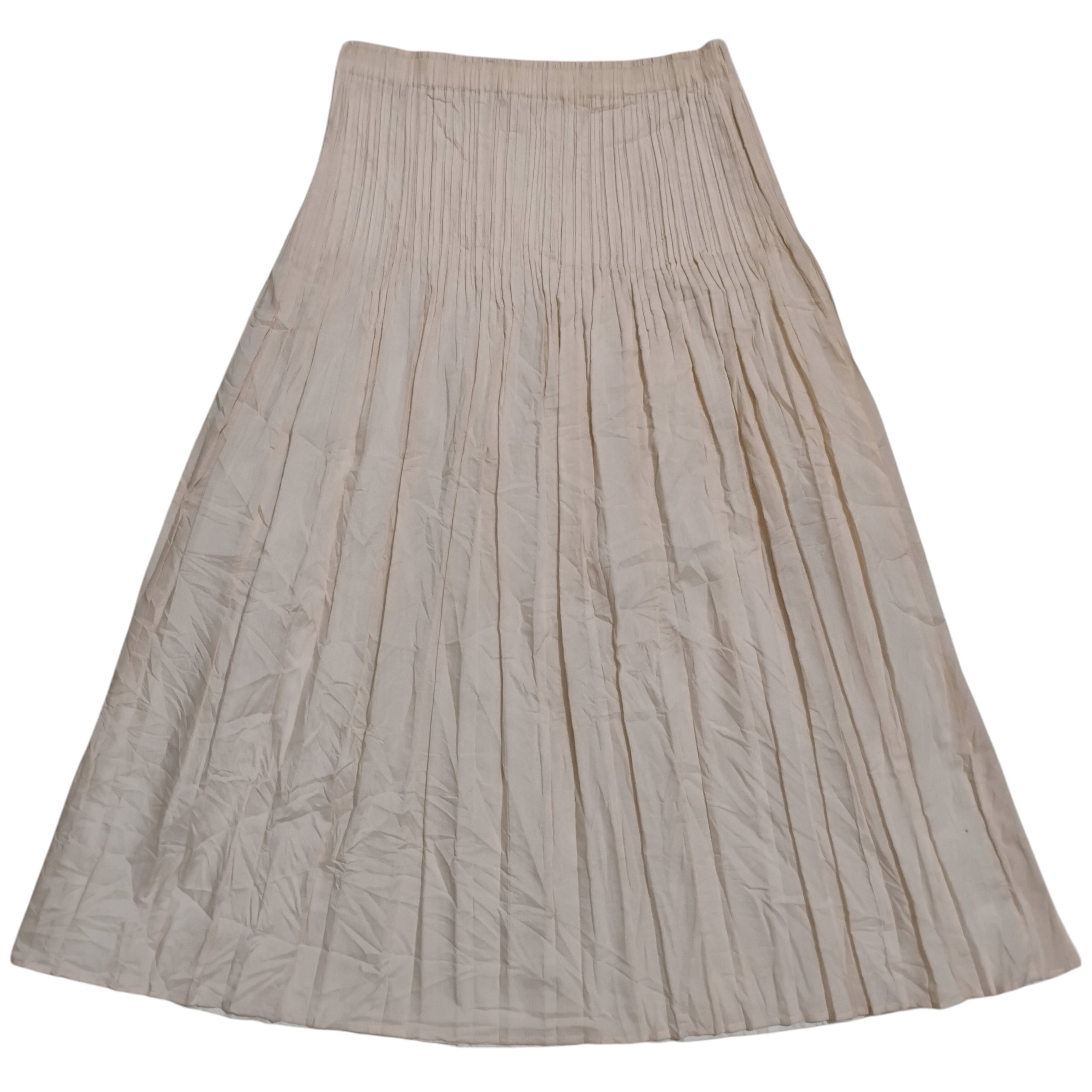 Issey Miyake Vintage Issey Miyake Long Side Layered Pleated Skirt Size 28" / US 6 / IT 42 - 1 Thumbnail