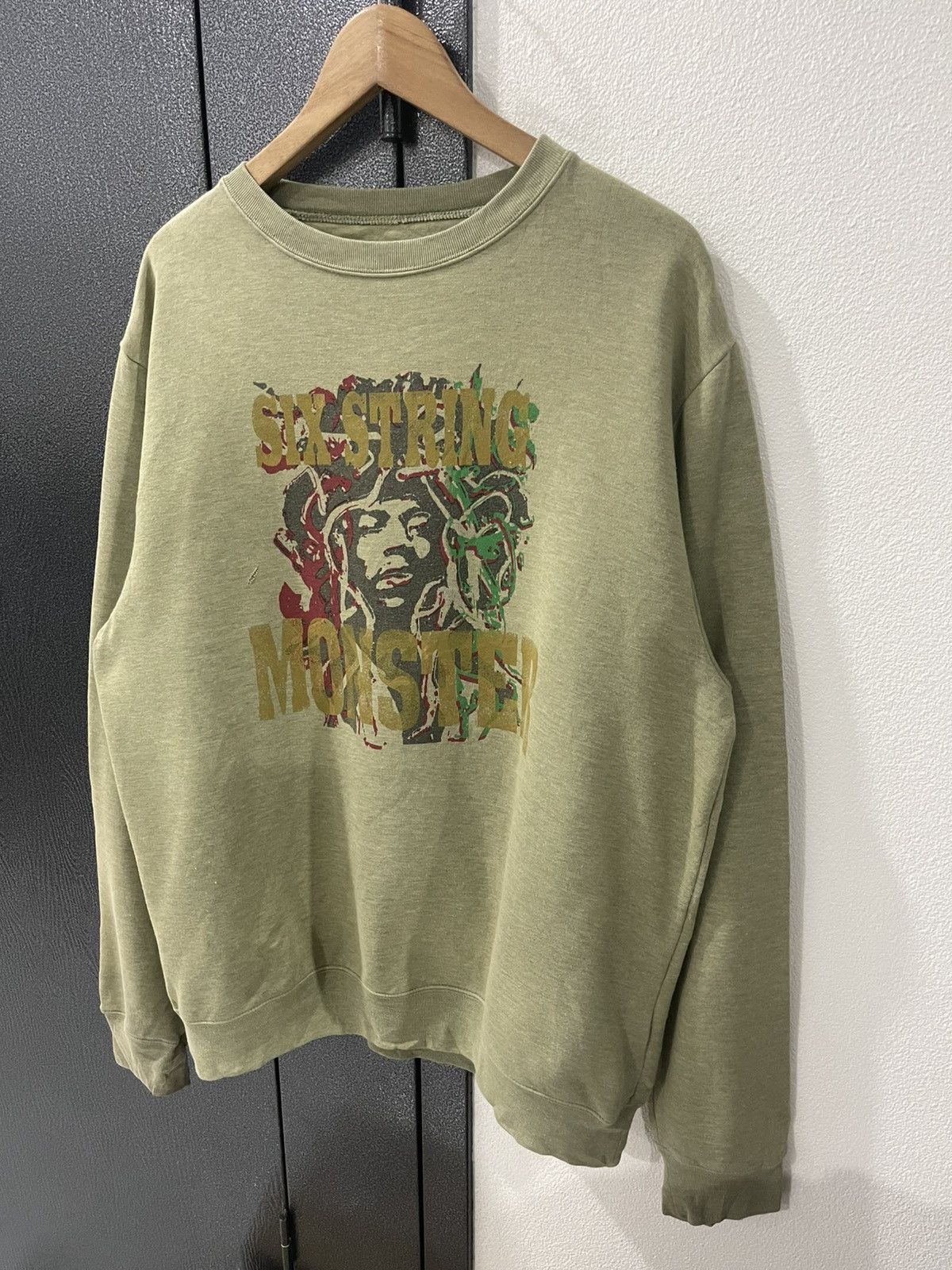 Vintage Vintage Six String Monster Sweatshirt Size US XL / EU 56 / 4 - 2 Thumbnail