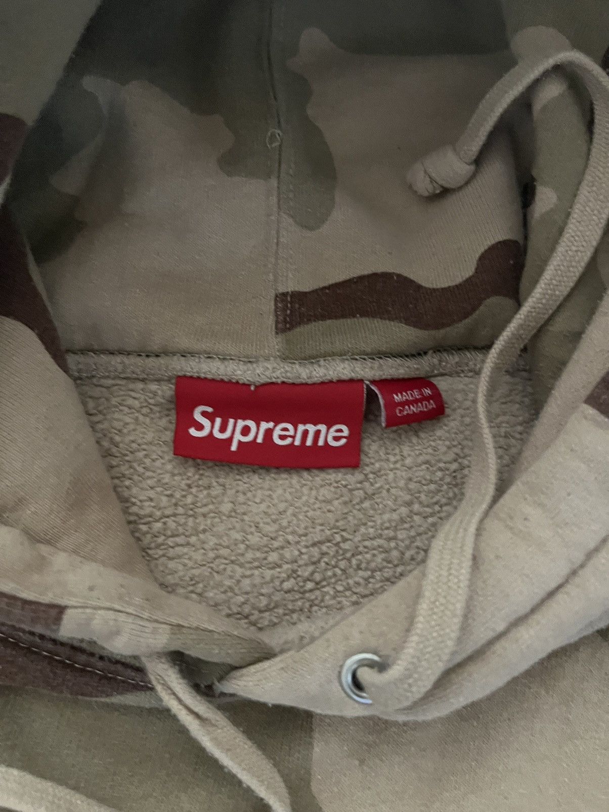 Supreme Supreme $ Desert Camo hoodie Size US L / EU 52-54 / 3 - 3 Thumbnail