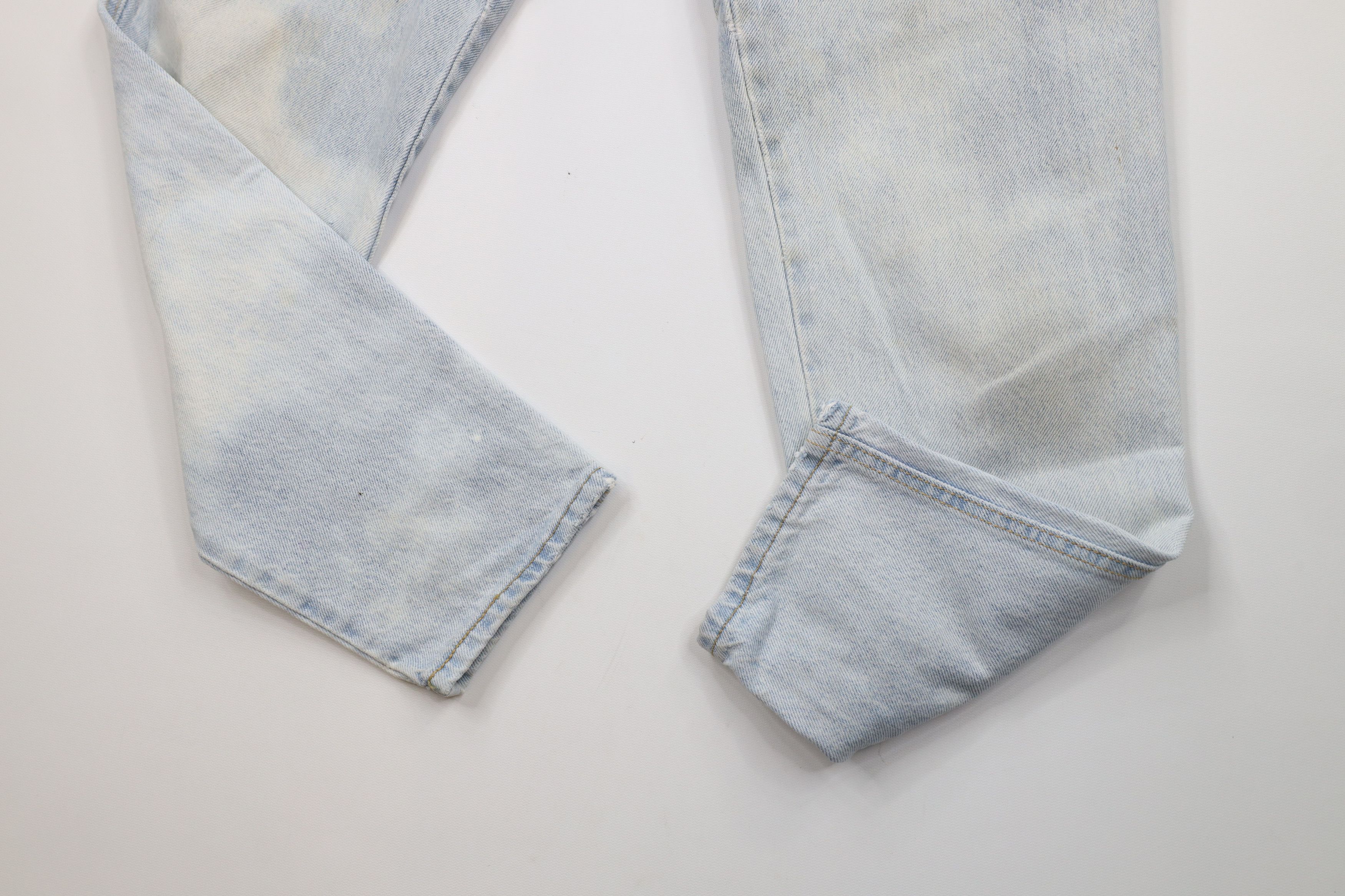 Vintage Vintage 90s Streetwear Tapered Leg Denim Jeans Pants Blue Size 32" / US 10 / IT 46 - 5 Thumbnail