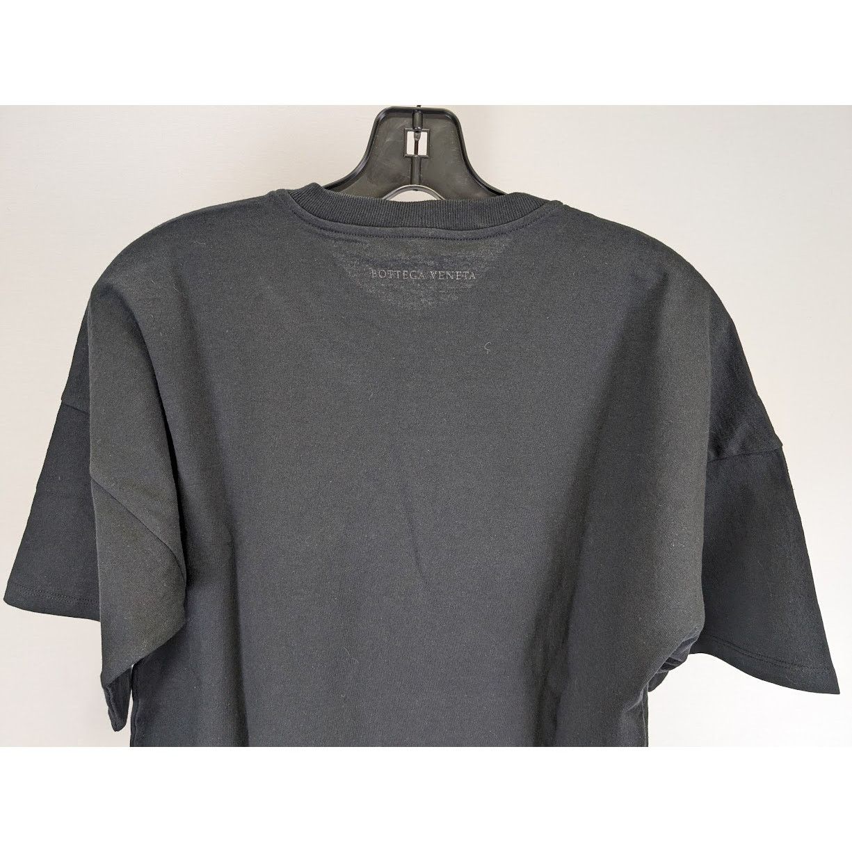 Bottega Veneta o1rshd1 Sunrise Light Cotton T-Shirt in Nero Size US M / EU 48-50 / 2 - 13 Thumbnail
