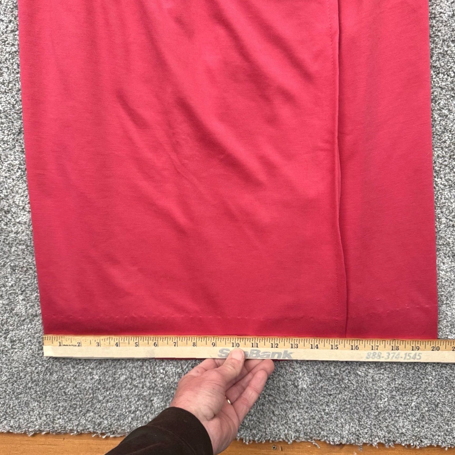 Vintage VINTAGE Diane Roberts Skirt Set Women Sz 13 Office Chic 80s Pink Polyester Midi Sheath Bow USA Womens Size 34" / US 12 / IT 48 - 4 Thumbnail