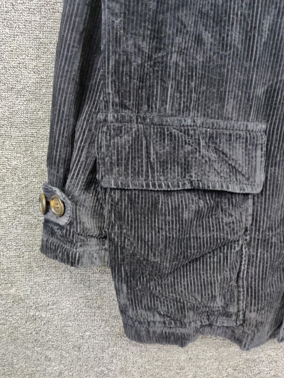 Kansai Yamamoto Vintage Kansai Man Velvet Corduroy Duffle Jacket Size US L / EU 52-54 / 3 - 4 Thumbnail