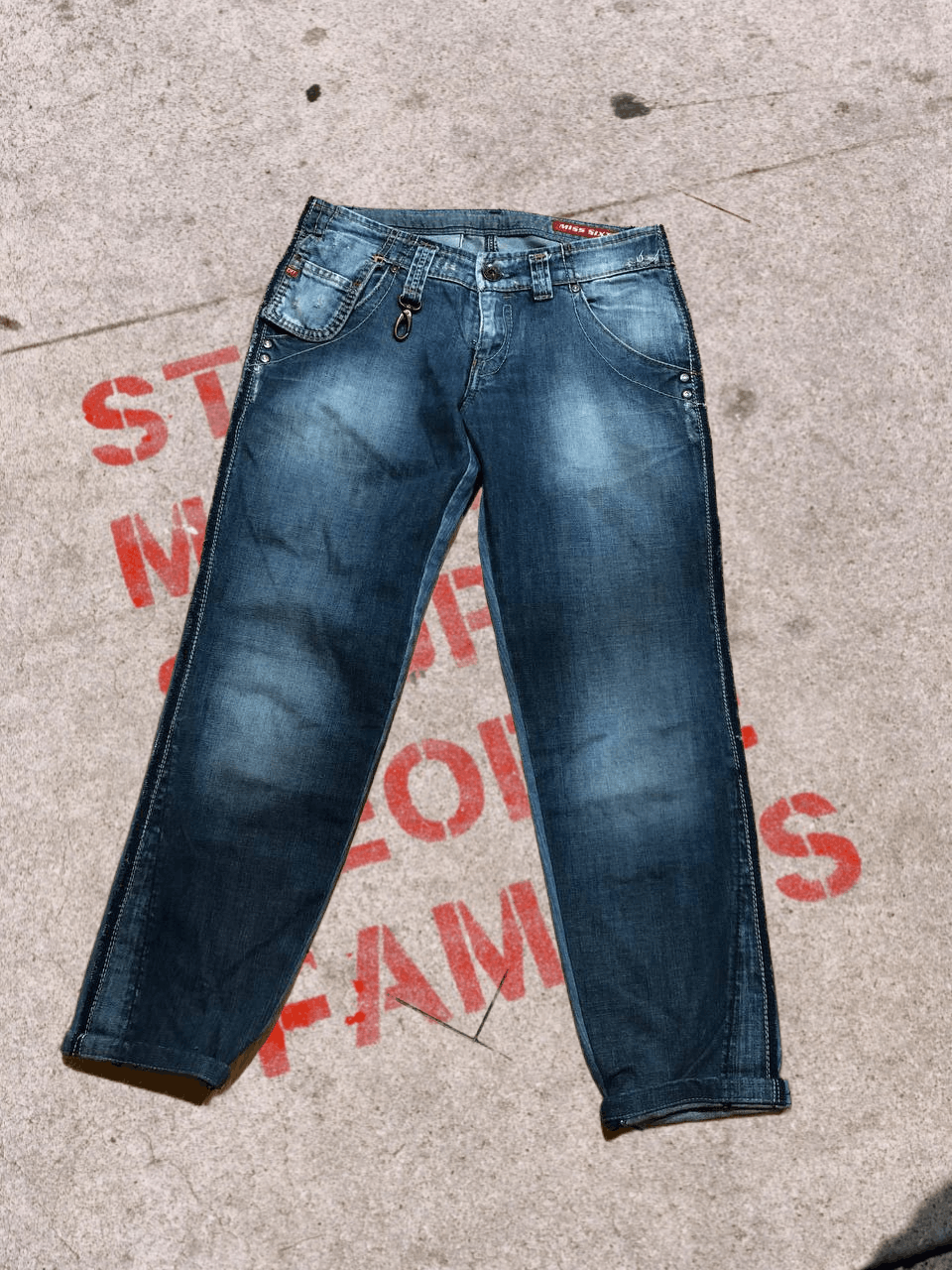 Miss Sixty Miss Sixty jeans luxury crazy Y2K vintage streetwear Size 28" / US 6 / IT 42 - 1 Thumbnail